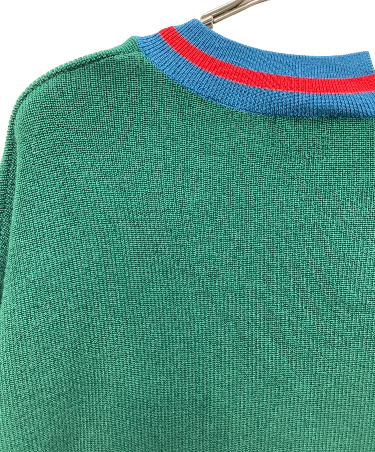 中古・古着通販】CULLNI (クルニ) Neck Zip Line Knit/ネック ジップ
