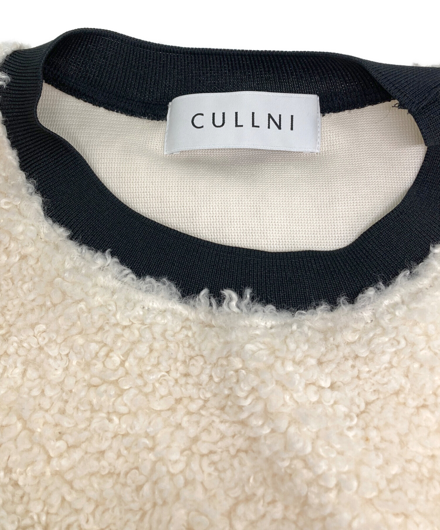 新品タグ付き】CULLNI ロングスリーブプルオーバー サイズ2 【公式通販】