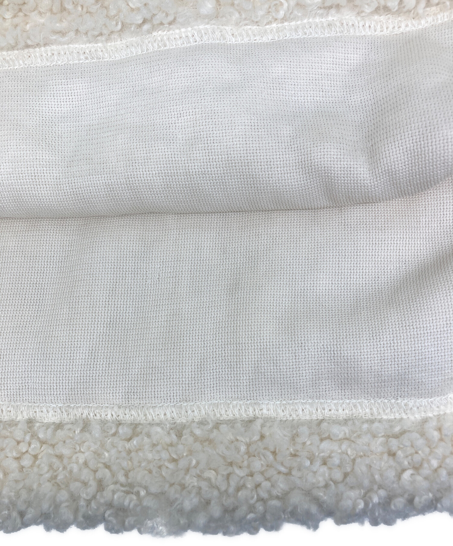 中古・古着通販】CULLNI (クルニ) Curling Boa Drawstring Long Sleeve 