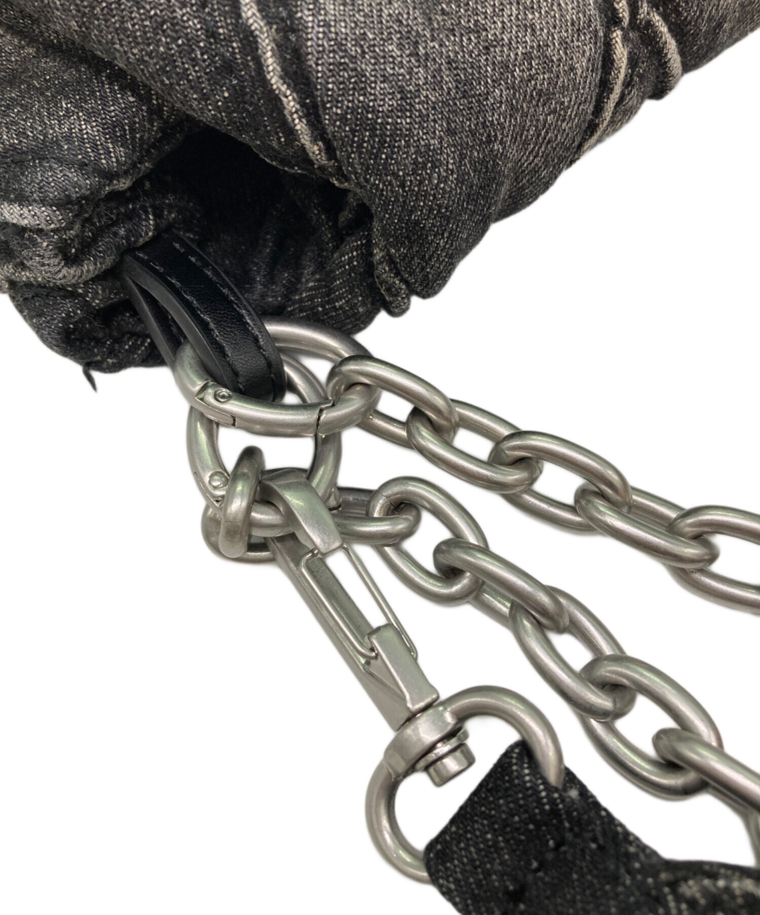 中古・古着通販】DIESEL (ディーゼル) ロゴチャーム付きデニム