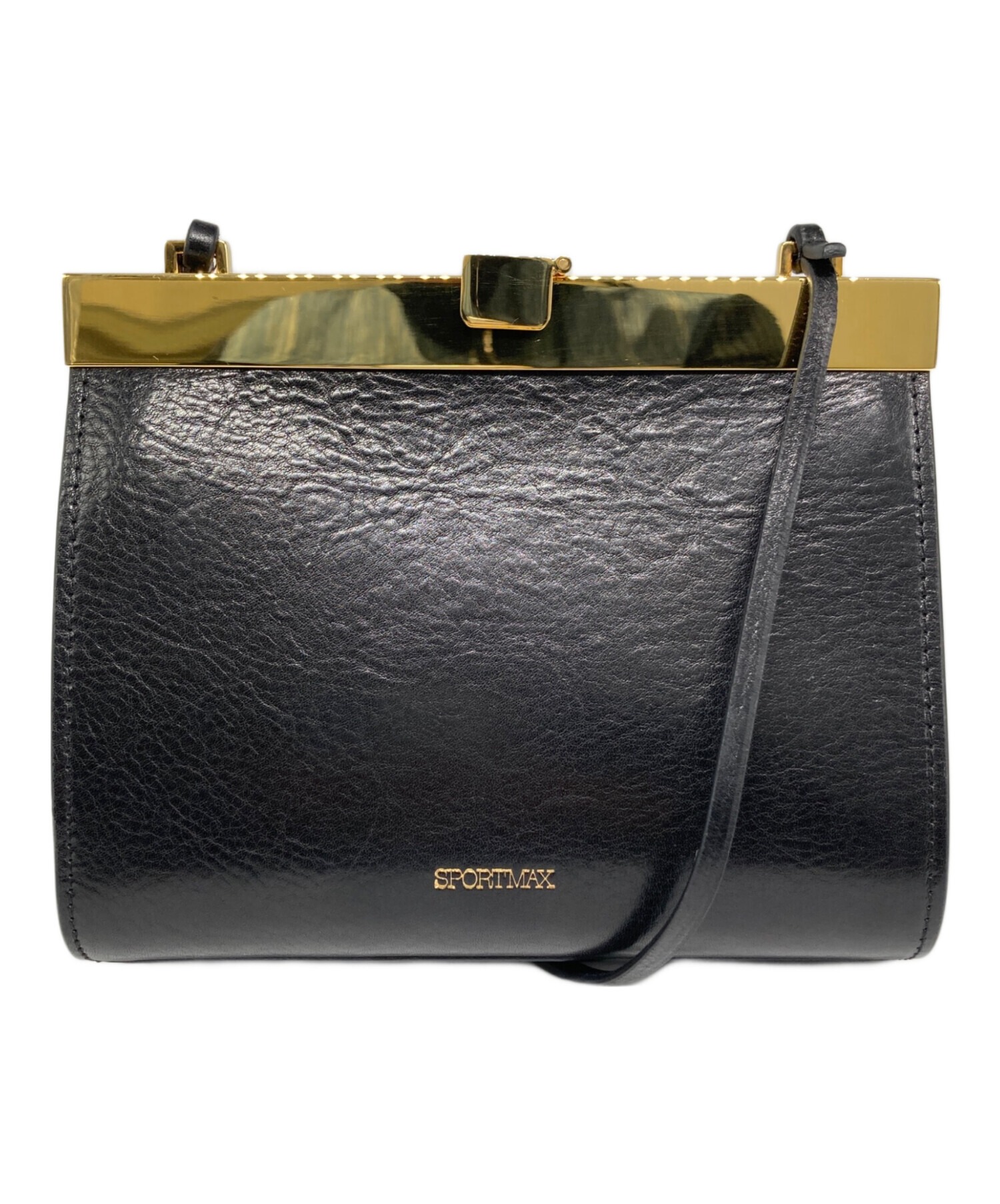 中古・古着通販】SPORT MAX (スポーツマックス) ロゴレザーショルダー
