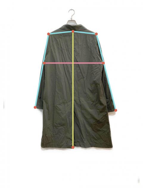 〈UNITED ARROWS〉ナイロン タフタ バルマカーンコート ー撥水ー M ナイロン タフタ バルマカーンコート ー撥水ー