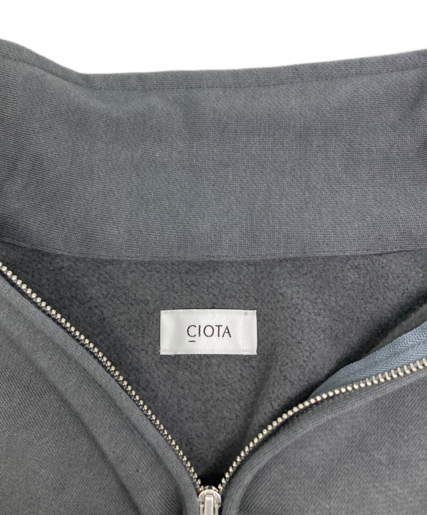 中古・古着通販】CIOTA (シオタ) Half Zip Sweatshirt/ハーフジップ 