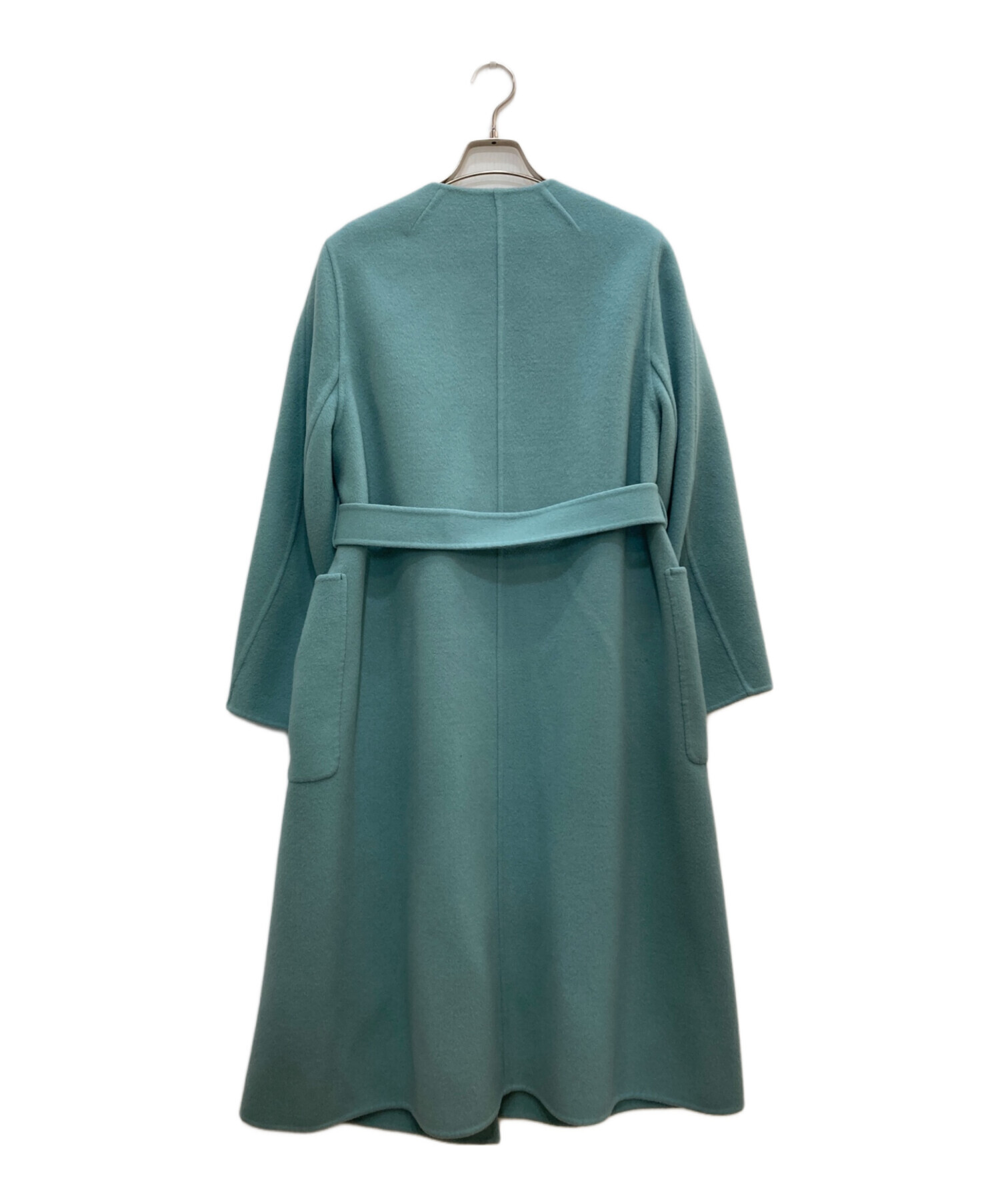 ボールジィ Ballsey ノーカラーコート ボールジィ ウール100% メルトン