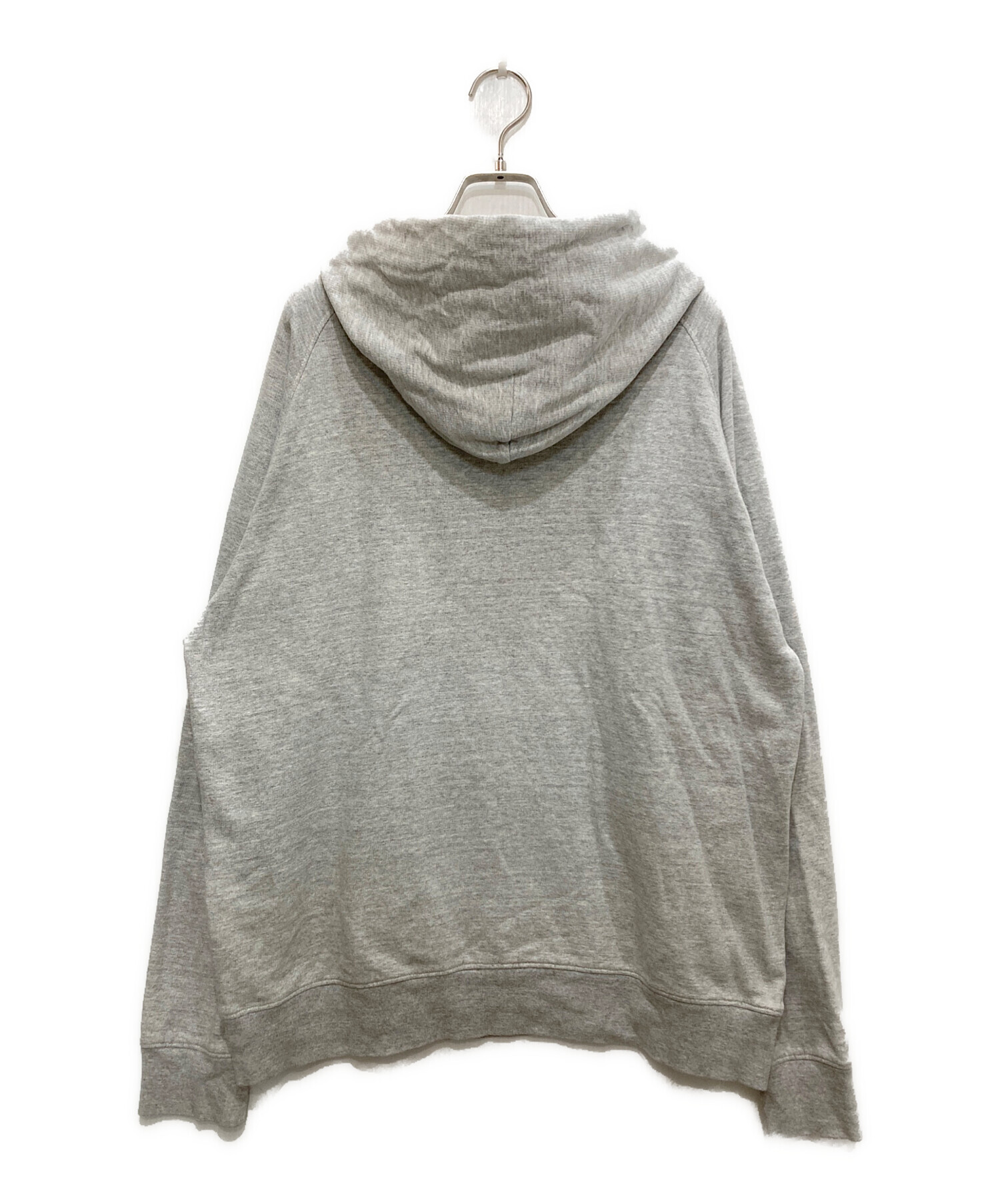 COMOLI インレイ起毛パーカー コモリ COMOLI] コットン裏毛 パーカー