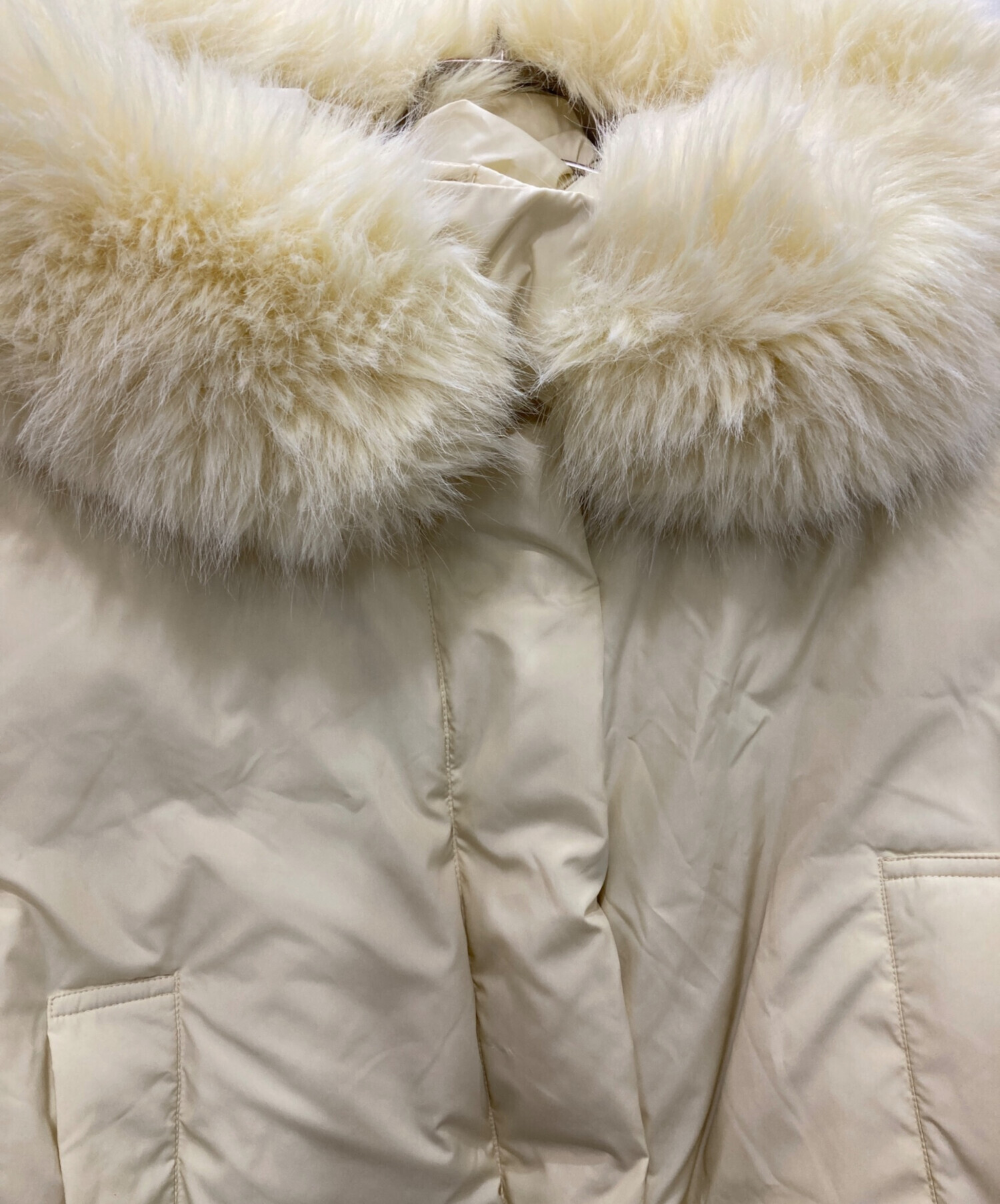 中古・古着通販】Snidel (スナイデル) フードファーショートダウン 
