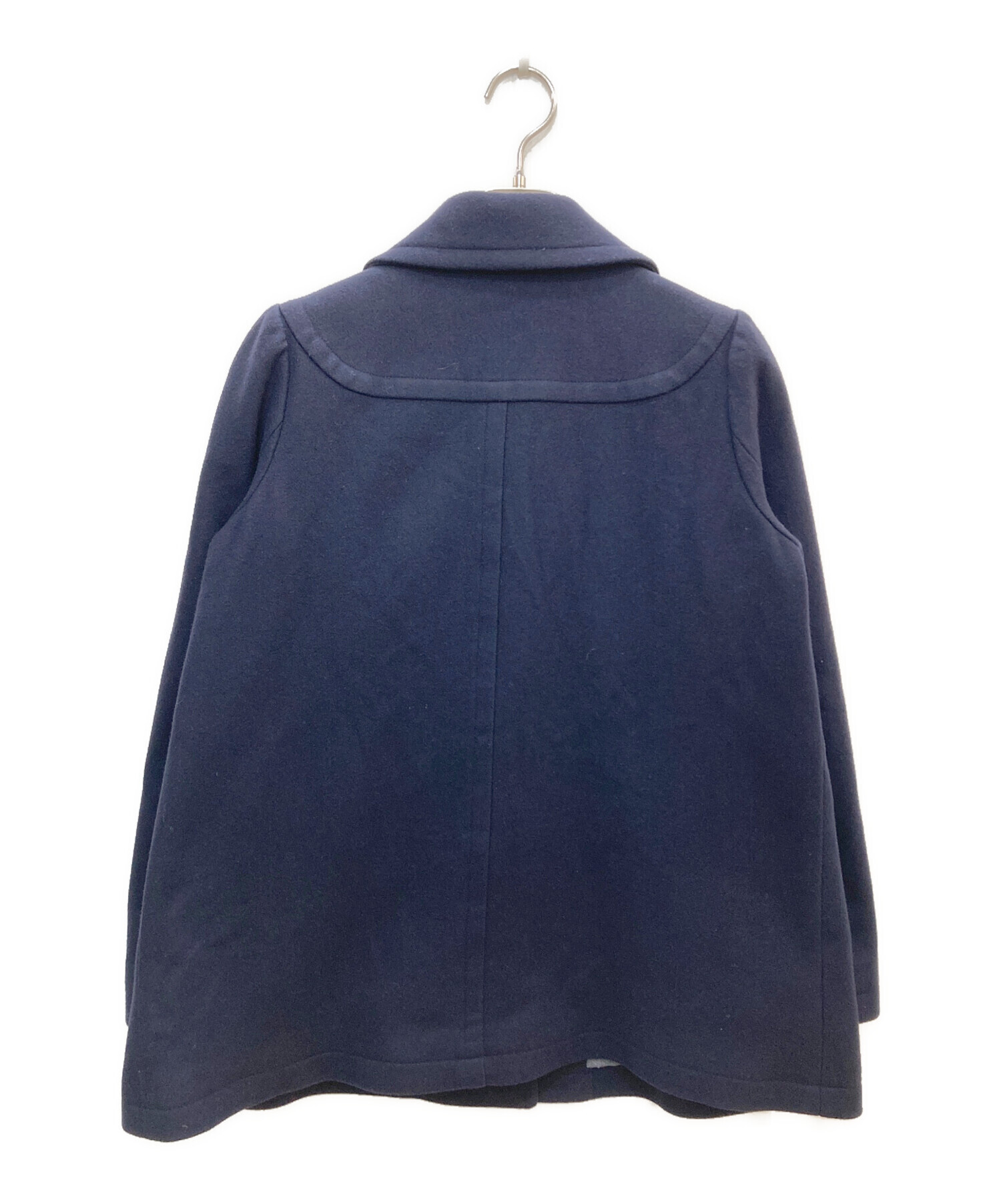 中古・古着通販】A.P.C. (アーペーセー) Marianne ピーコート ネイビー