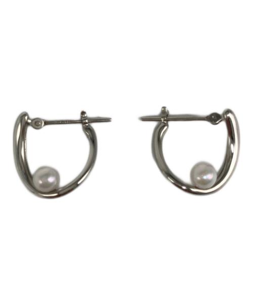 中古 ４℃ピアス 中古・古着通販】4℃ (ヨンドシー) プラチナ フープピアス｜ブランド