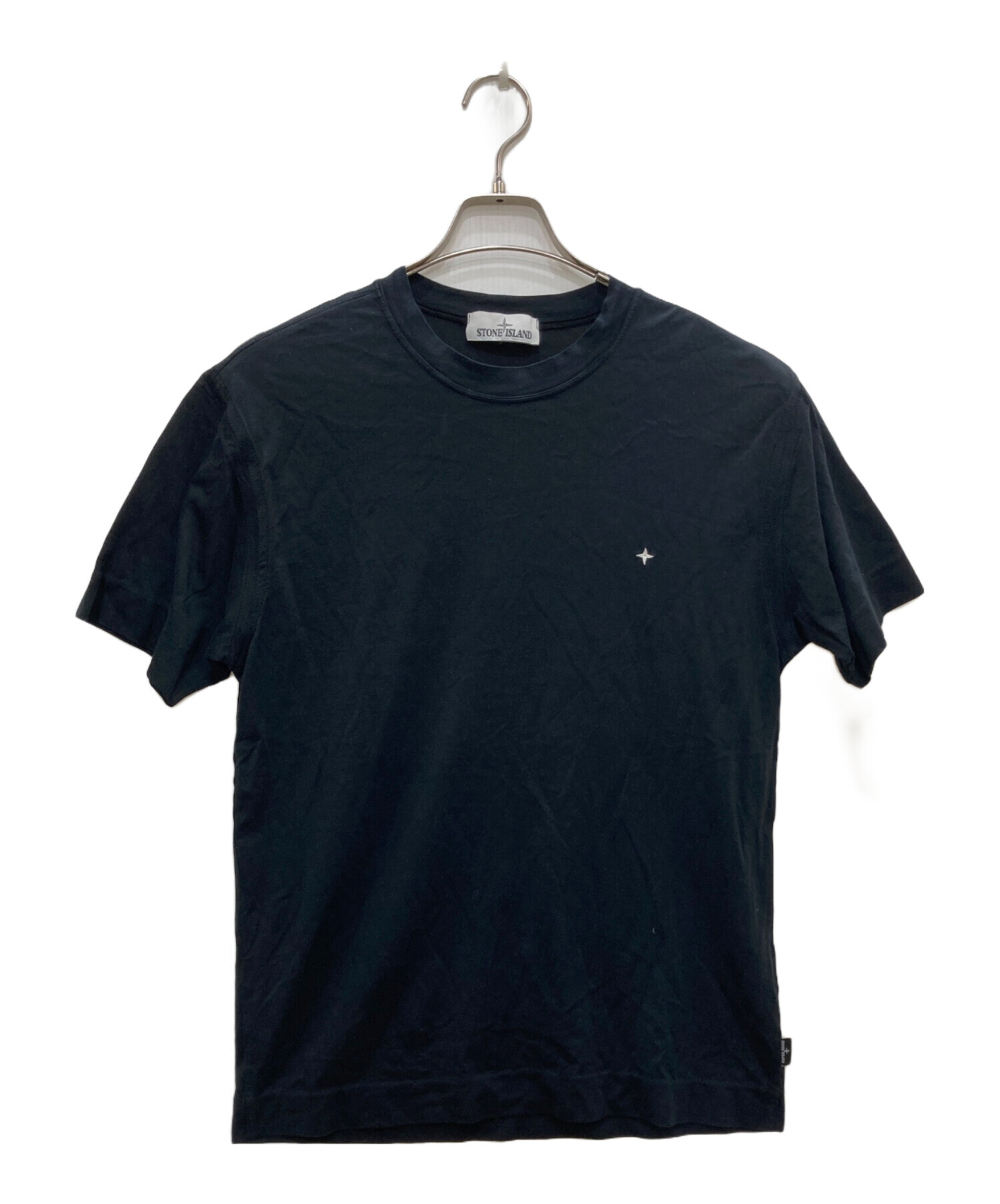 中古・古着通販】STONE ISLAND (ストーンアイランド) Tシャツ ブラック 