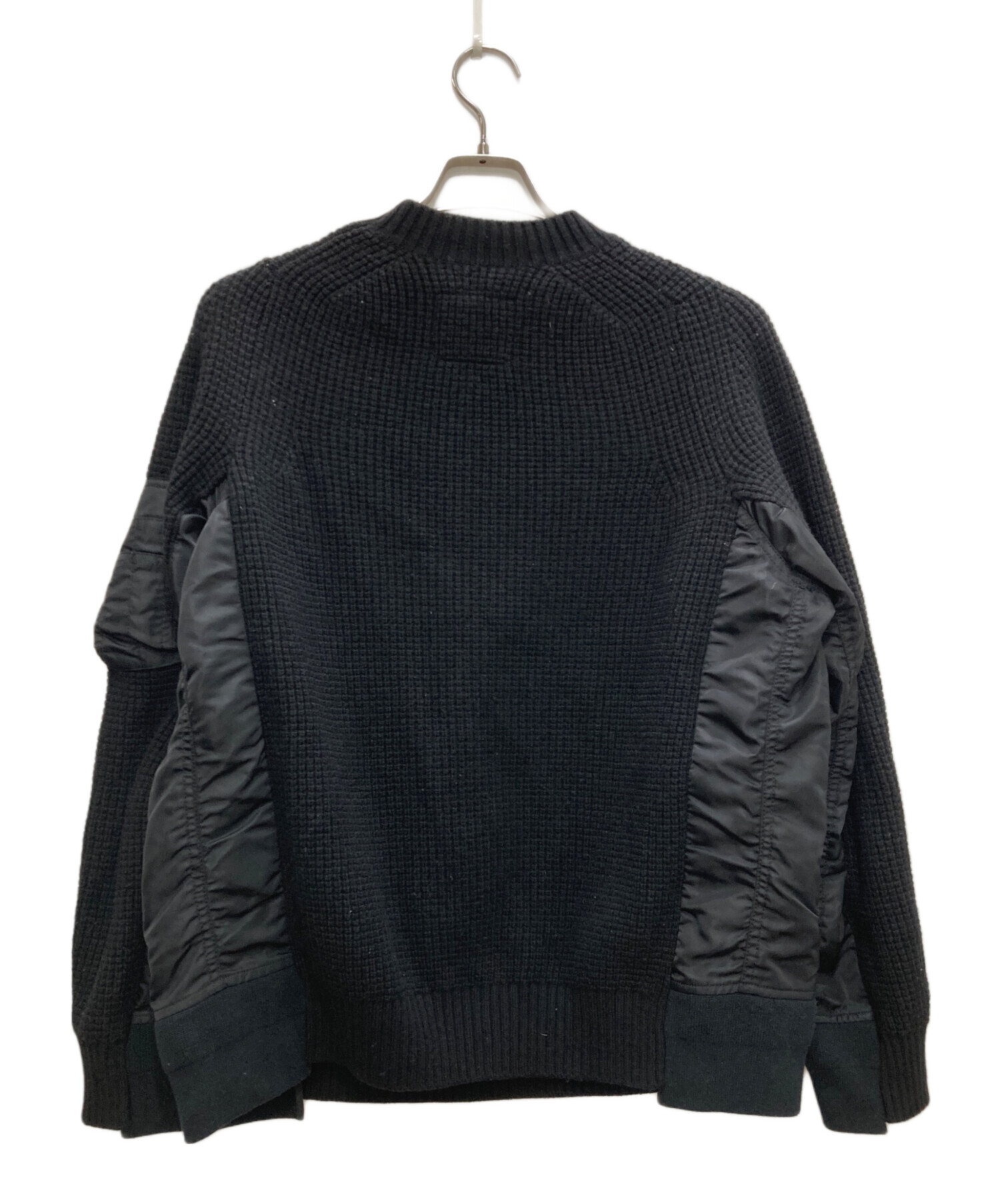 中古・古着通販】sacai (サカイ) MA-1 Wool Knit Pullover/MA-1 ウール 