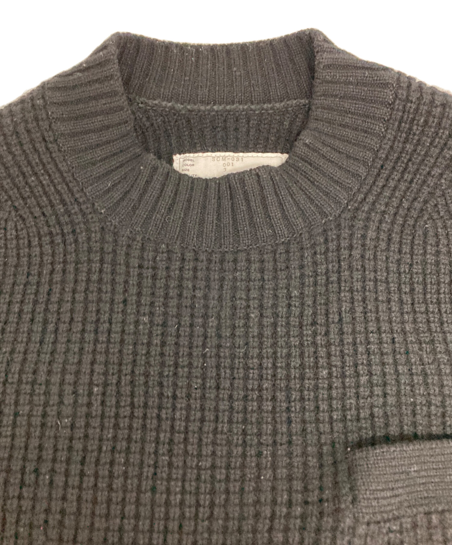 中古・古着通販】sacai (サカイ) MA-1 Wool Knit Pullover/MA-1 ウール 