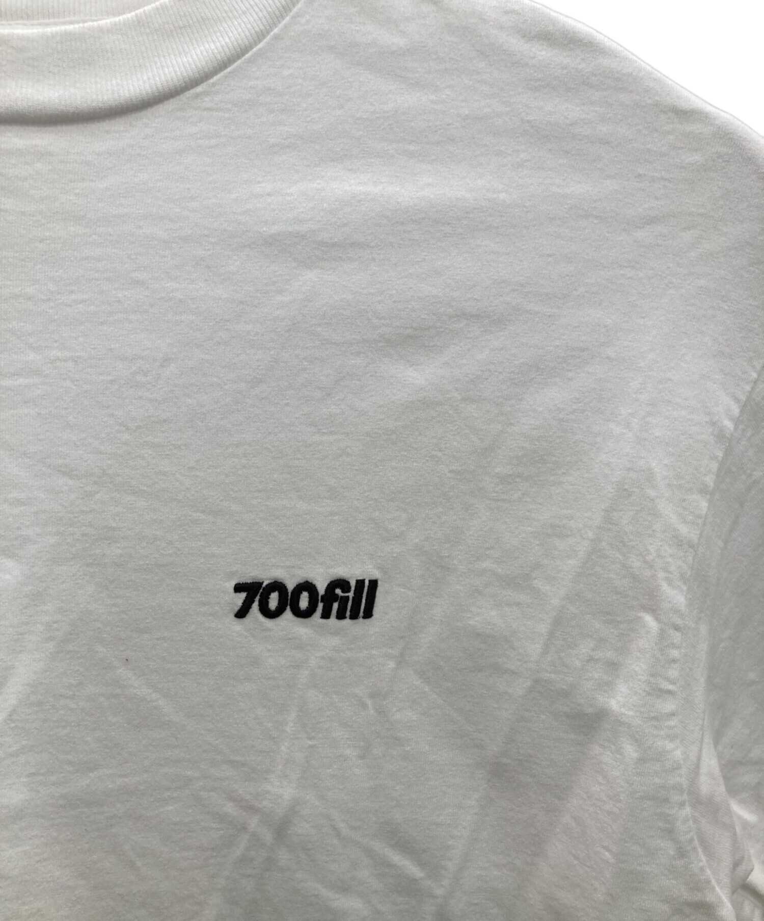 中古・古着通販】700fill (セブンハンドレッドフィル) ロゴプリントT 