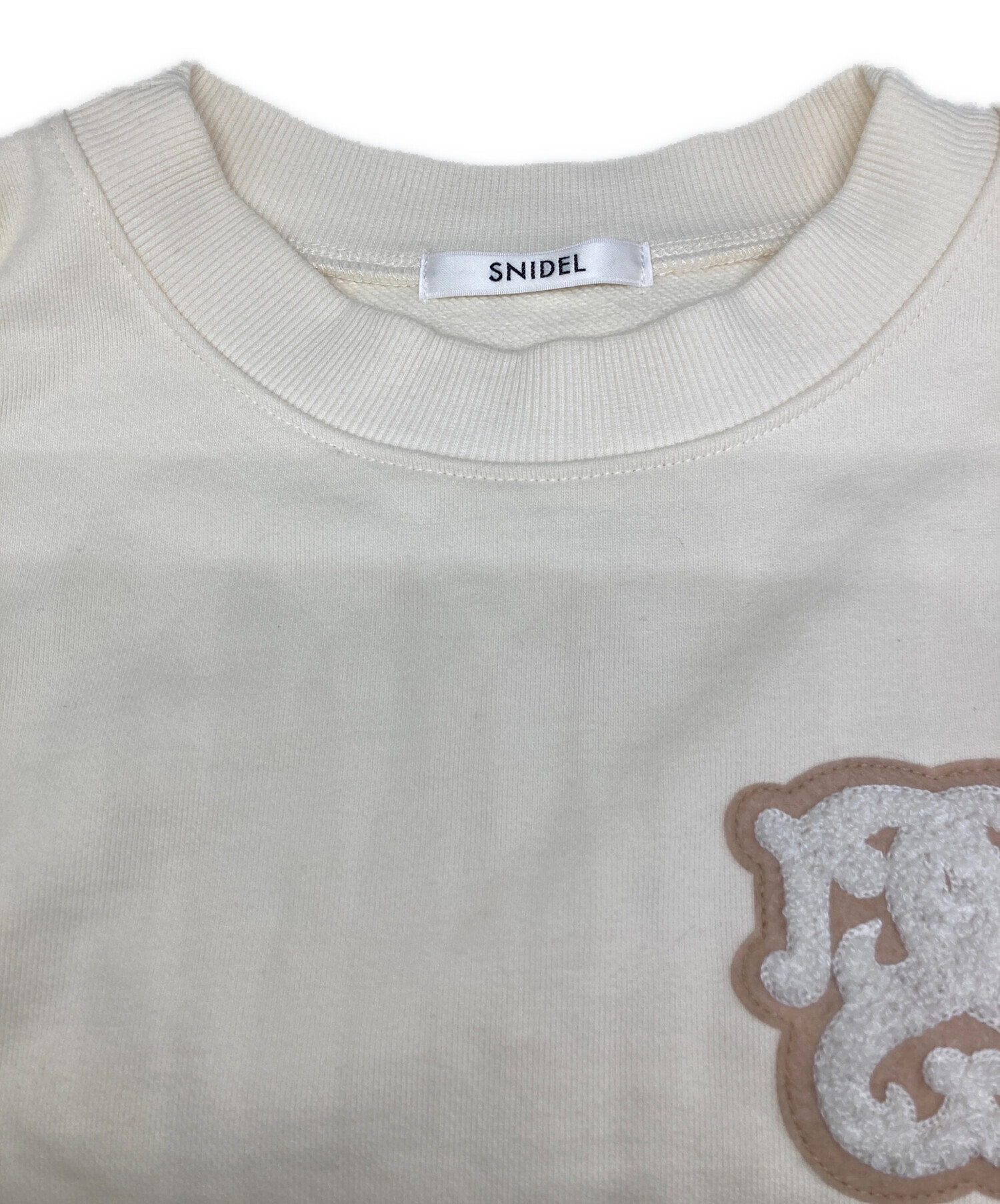 中古・古着通販】Snidel (スナイデル) Sustainableワッペンロゴ 