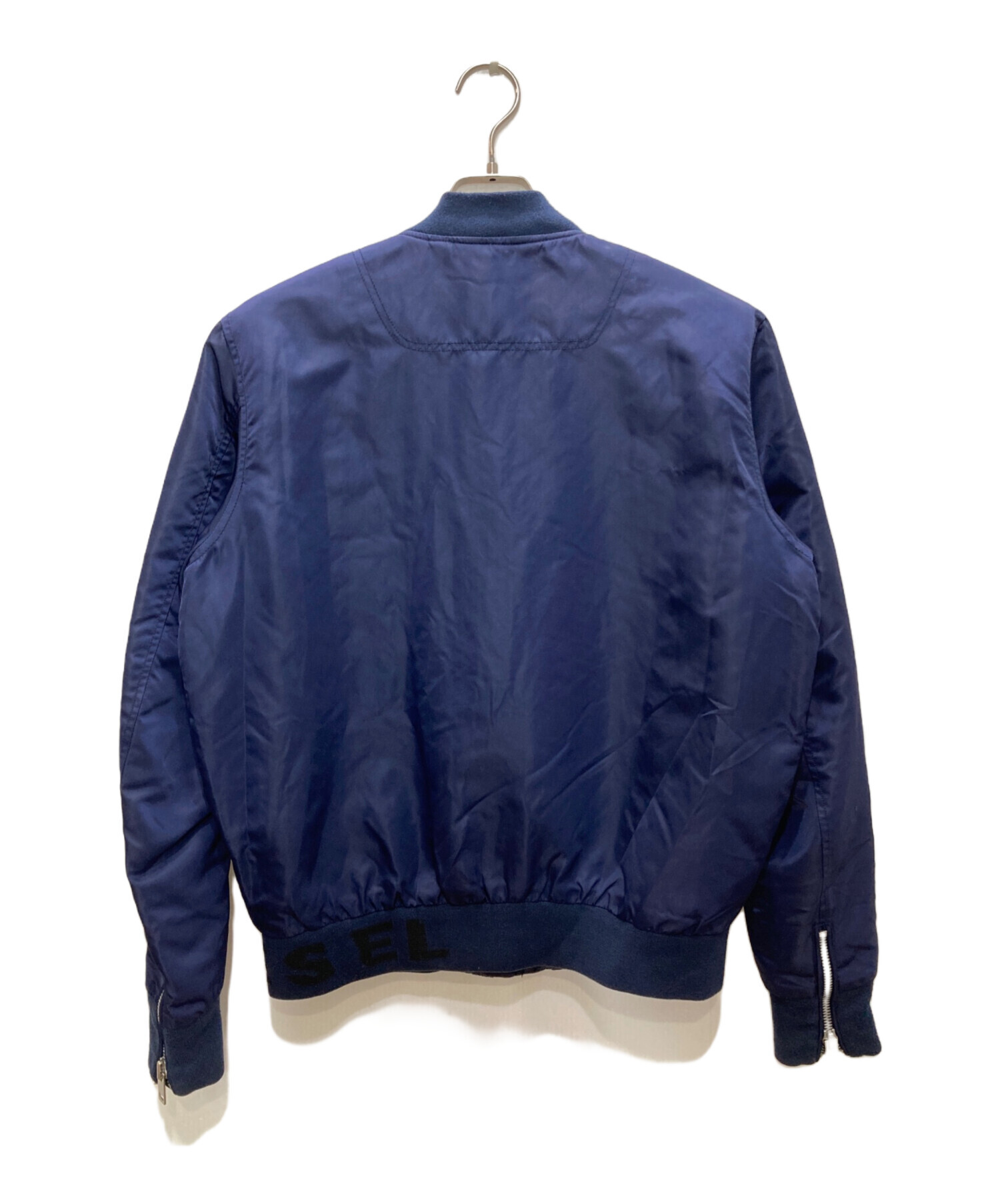 DIESEL MA-1ジャケット ネイビー DIESEL ネイビー MA-1 フライト