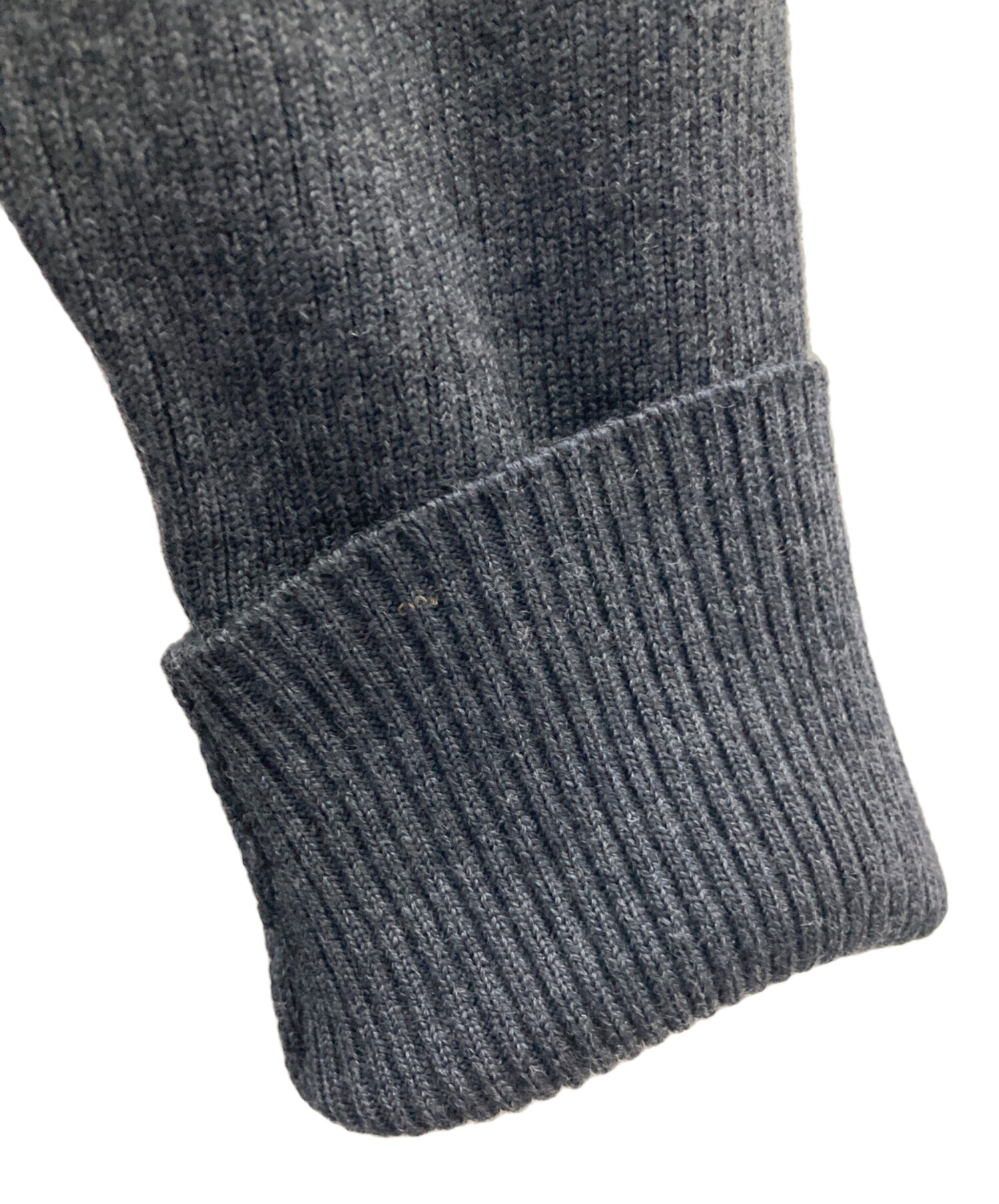 【新品】plage /rib combi ニットドレス　38 グレー　プラージュ 中古・古着通販】Plage (プラージュ) rib combi ニット ドレス/リブ