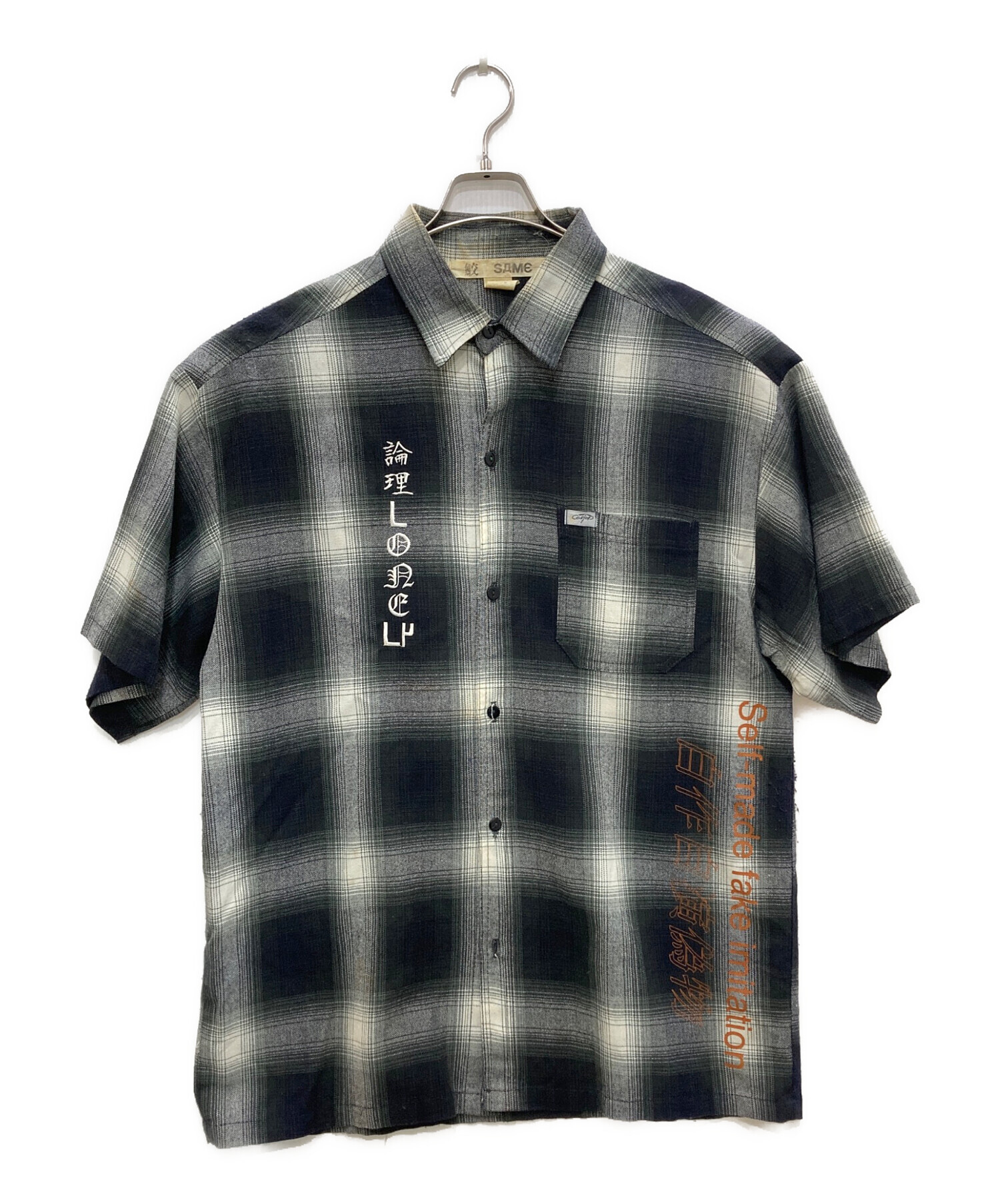 中古・古着通販】CalTop (キャルトップ) オンブレチェックシャツ 
