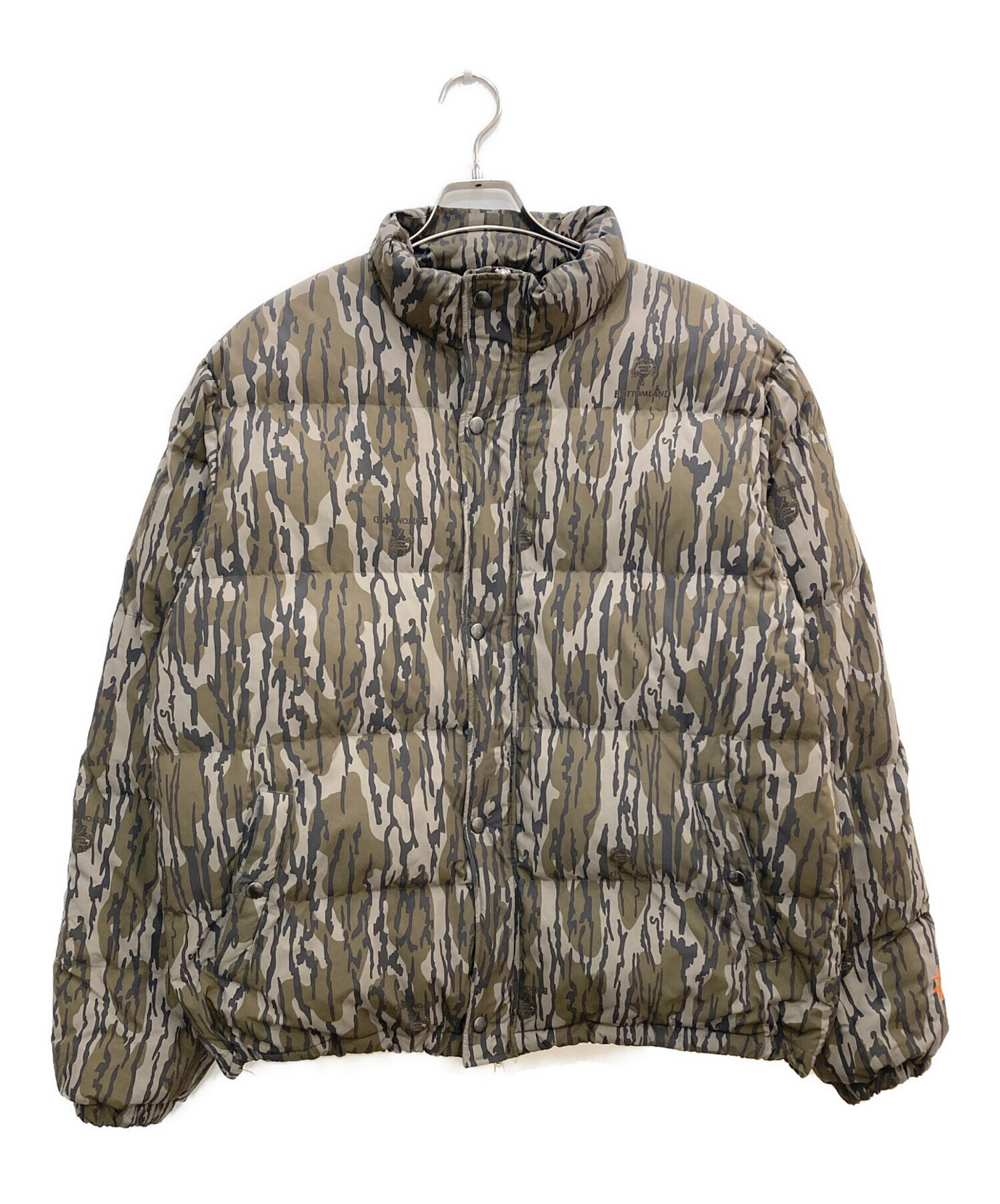 中古・古着通販】stussy (ステューシー) カモ柄ダウンジャケット/Mossy