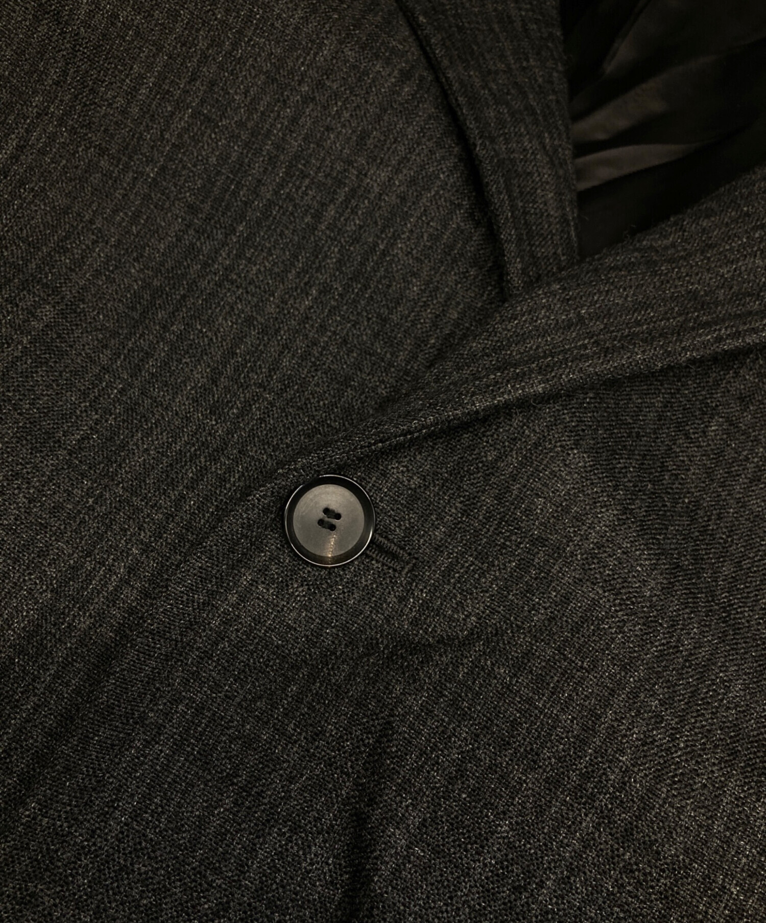 【ほぼ新品】AURALEE ウール ダブルフェイス　チェスターコート サイズ4 ほぼ新品】AURALEE ウール ダブルフェイス チェスターコート サイズ4