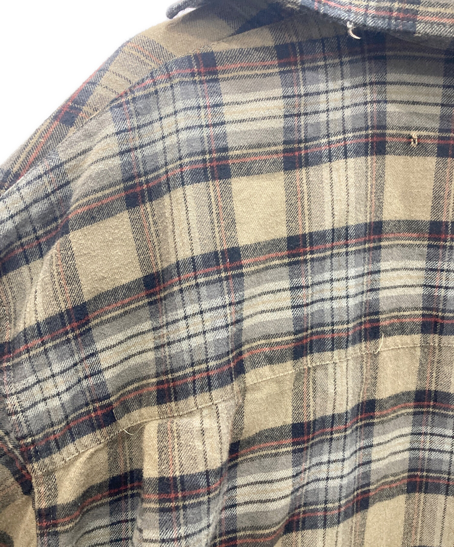 中古・古着通販】BALENCIAGA (バレンシアガ) L/S Layered Shirt/ロング