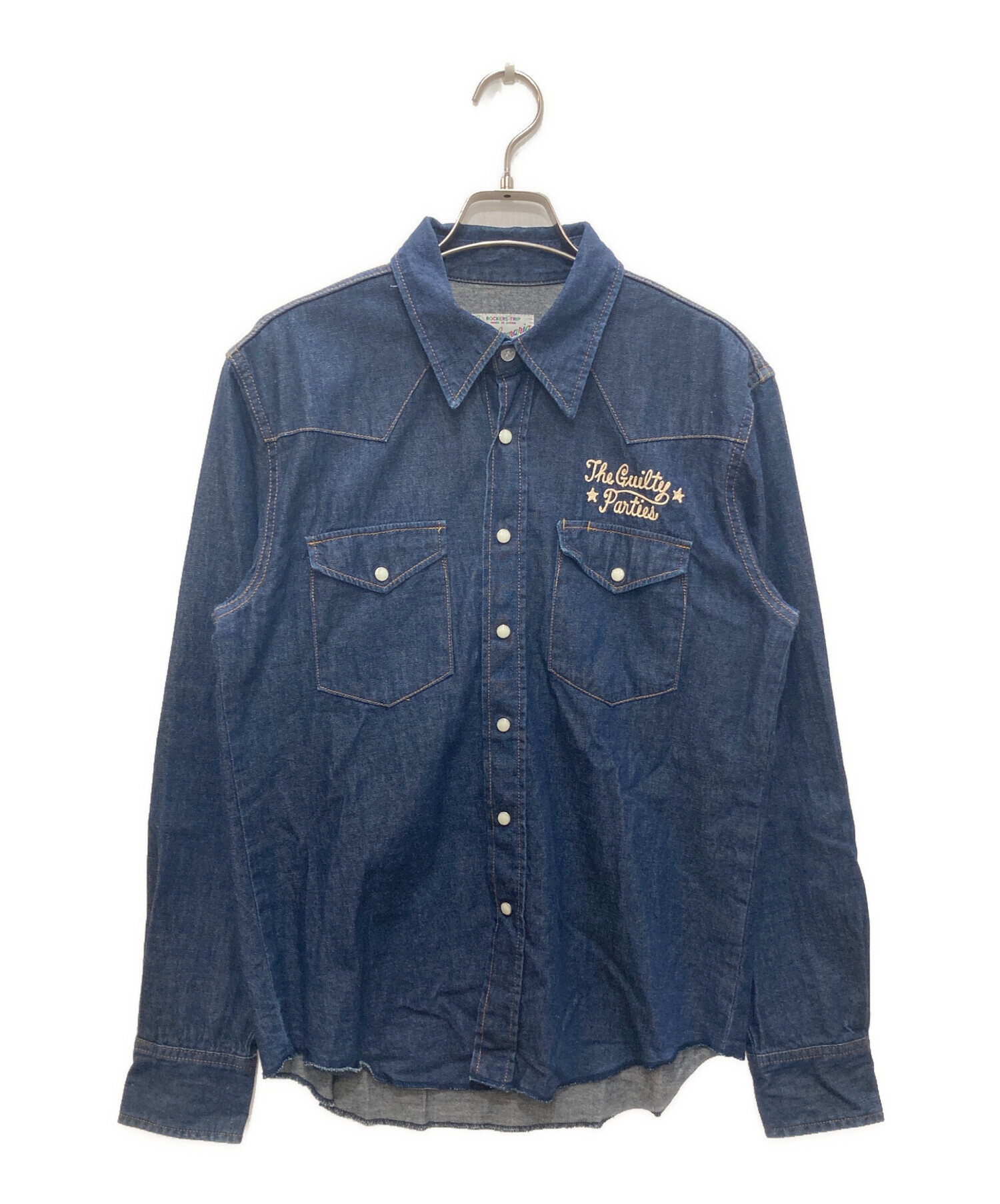 中古・古着通販】WACKO MARIA (ワコマリア) デニムウエスタンシャツ 