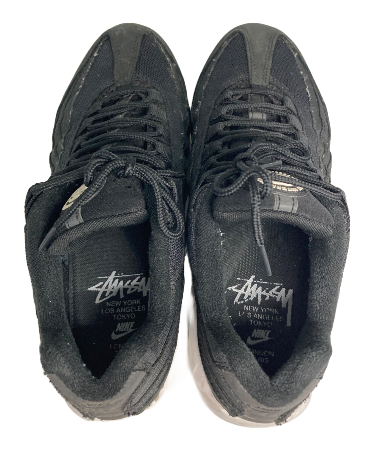 Nike×Stussy エアマックス95 サイズ27.5cm リーク】 ステューシー × ナイキ エアマックス 95 ホワイト