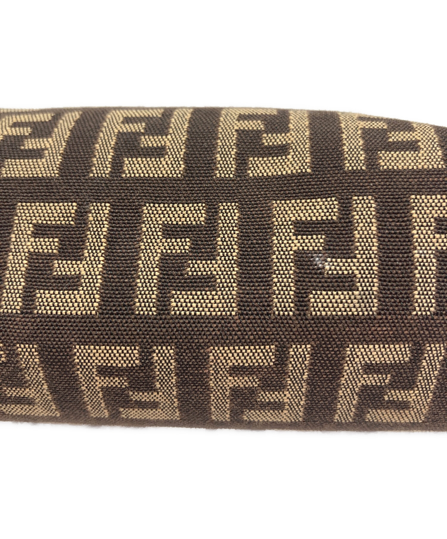 中古・古着通販】FENDI (フェンディ) ズッキーノポーチ ブラウン 
