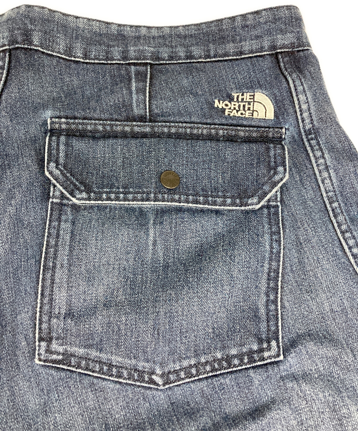 メンズ THE NORTH FACE デニムパンツ インディゴ L ザノースフェイス