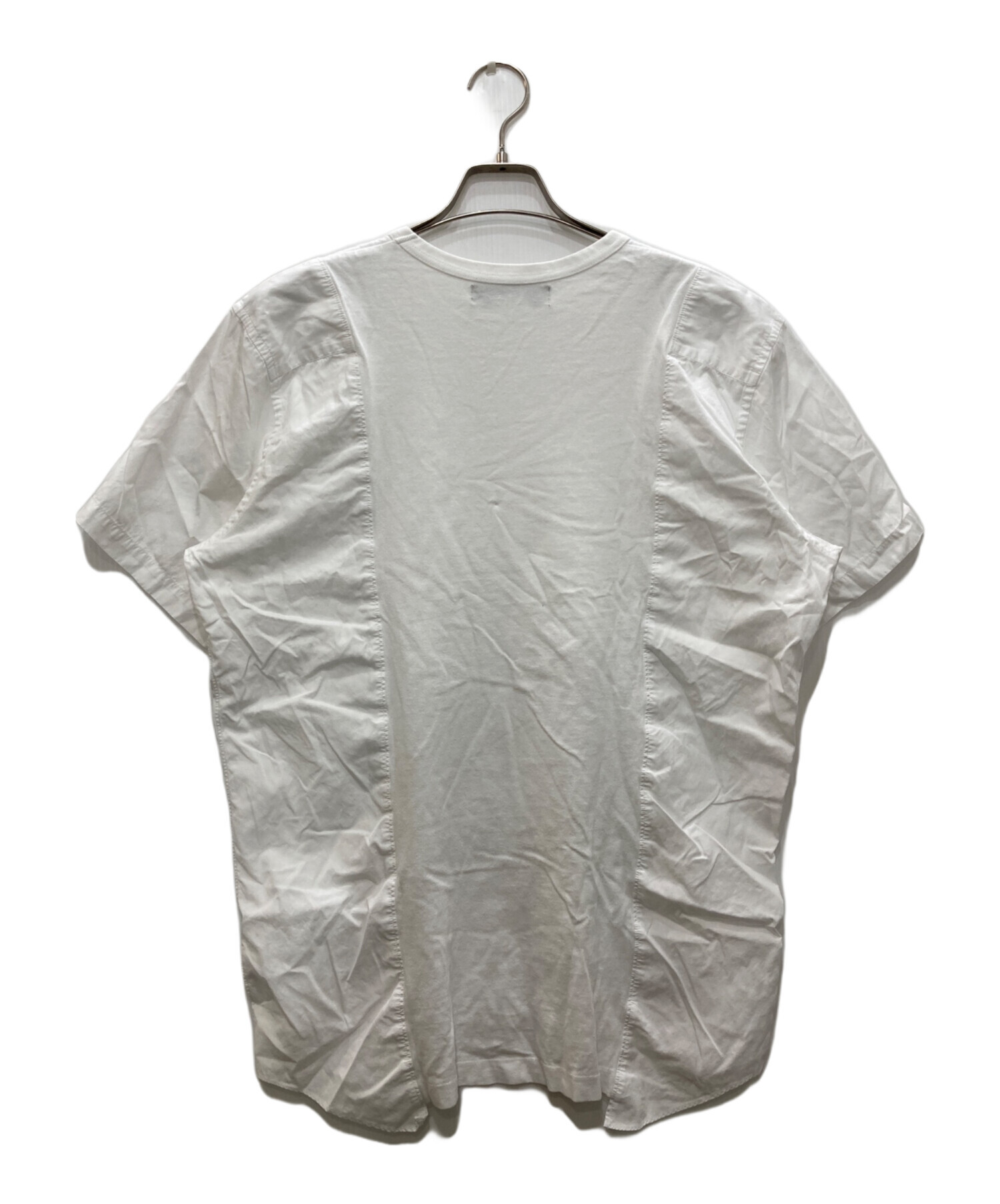 2014SS◎美品】ブラックコムデギャルソン 切替 半袖シャツ black COMME