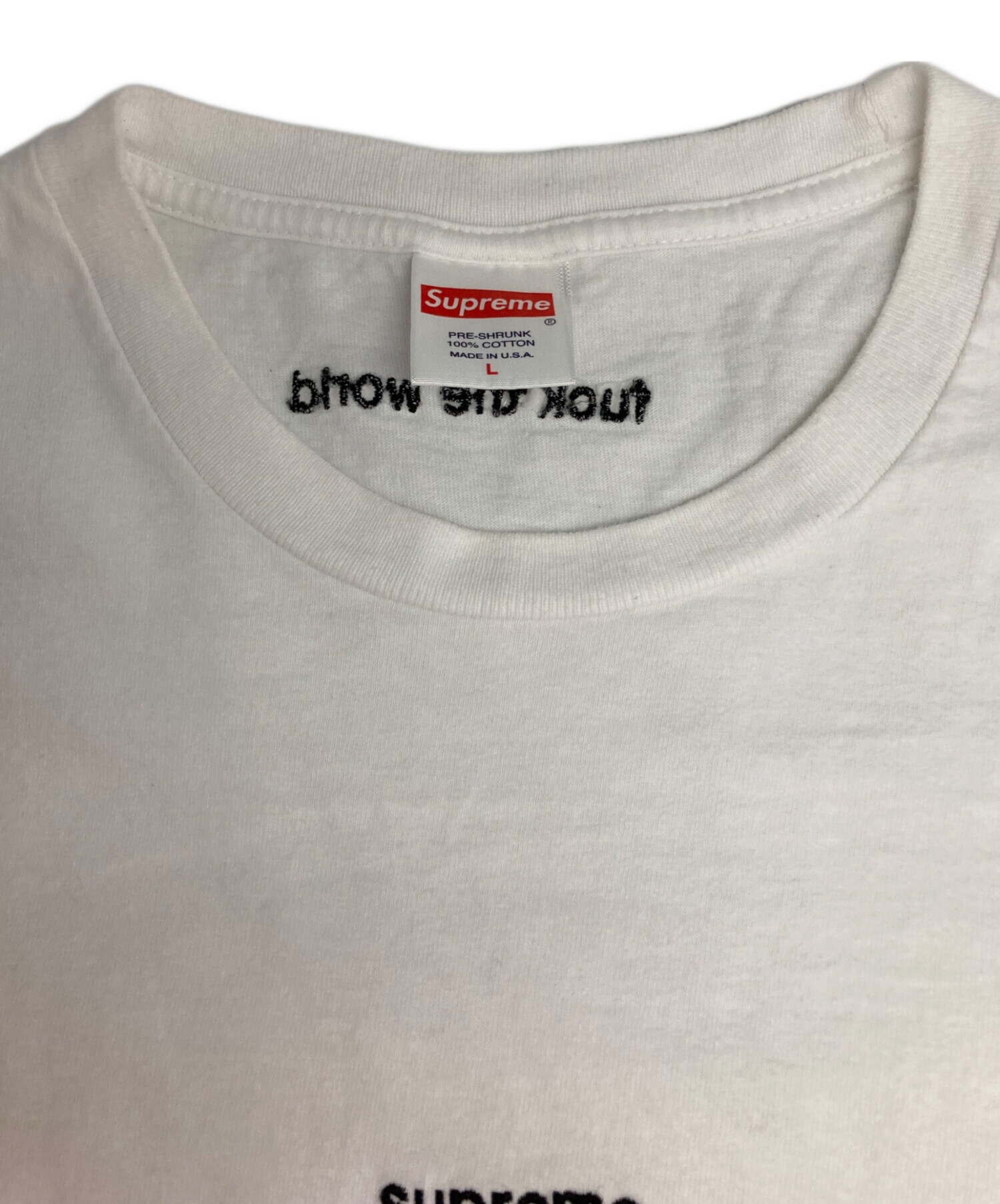 中古・古着通販】Supreme (シュプリーム) FTW Tee ホワイト サイズ:L 