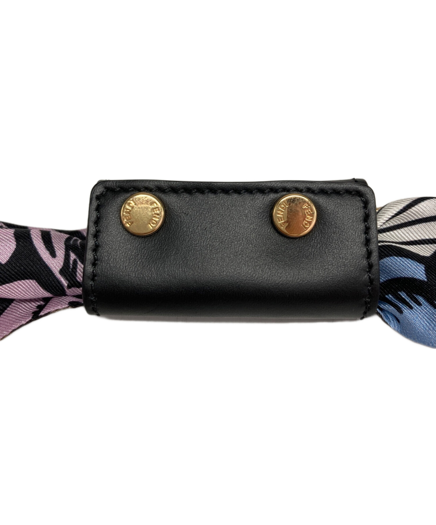 中古・古着通販】FENDI (フェンディ) フラワー柄スカーフ風ショルダー