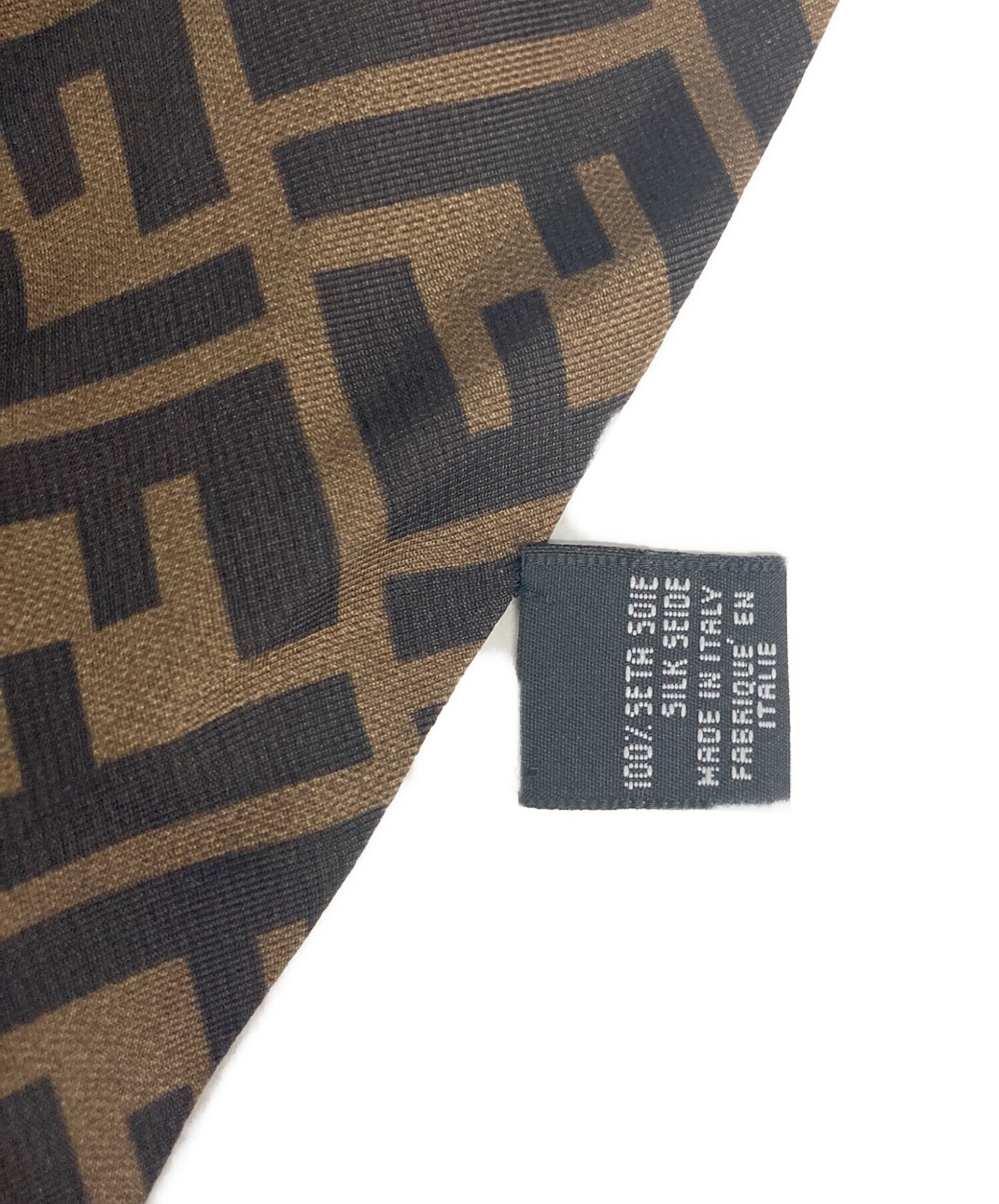 中古・古着通販】FENDI (フェンディ) フラワー柄スカーフ風ショルダー 