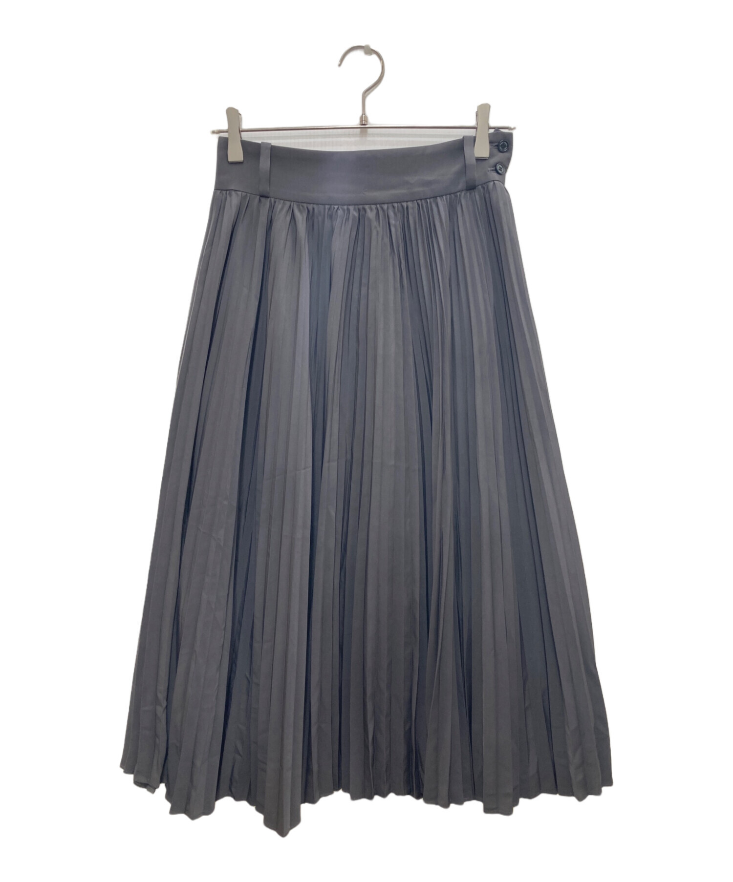 中古・古着通販】HYKE (ハイク) プリーツスカート グレー サイズ:1