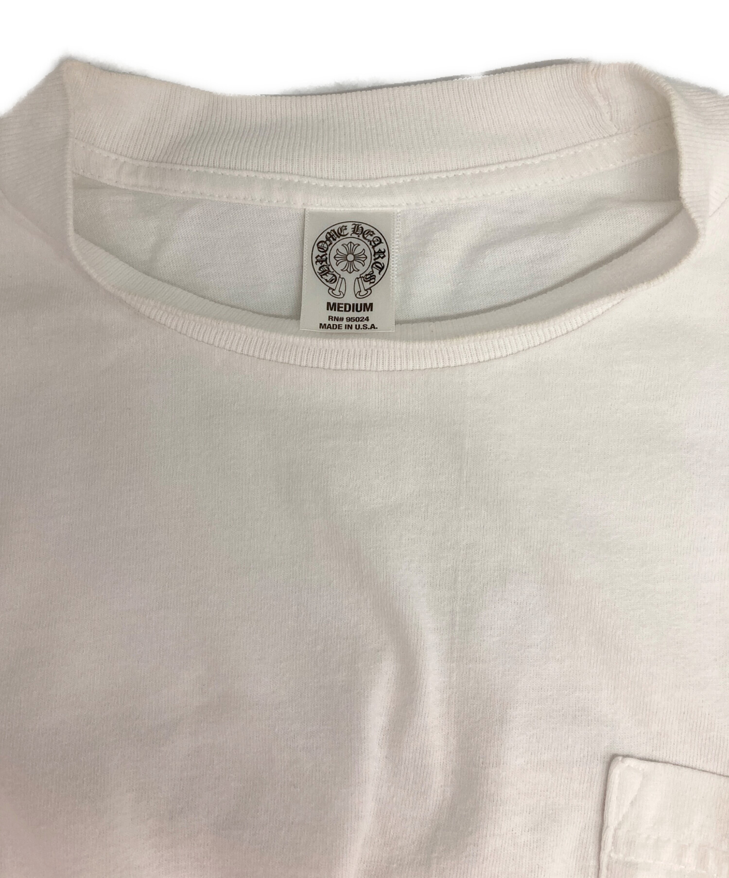 中古・古着通販】CHROME HEARTS (クロムハーツ) バックプリントTシャツ