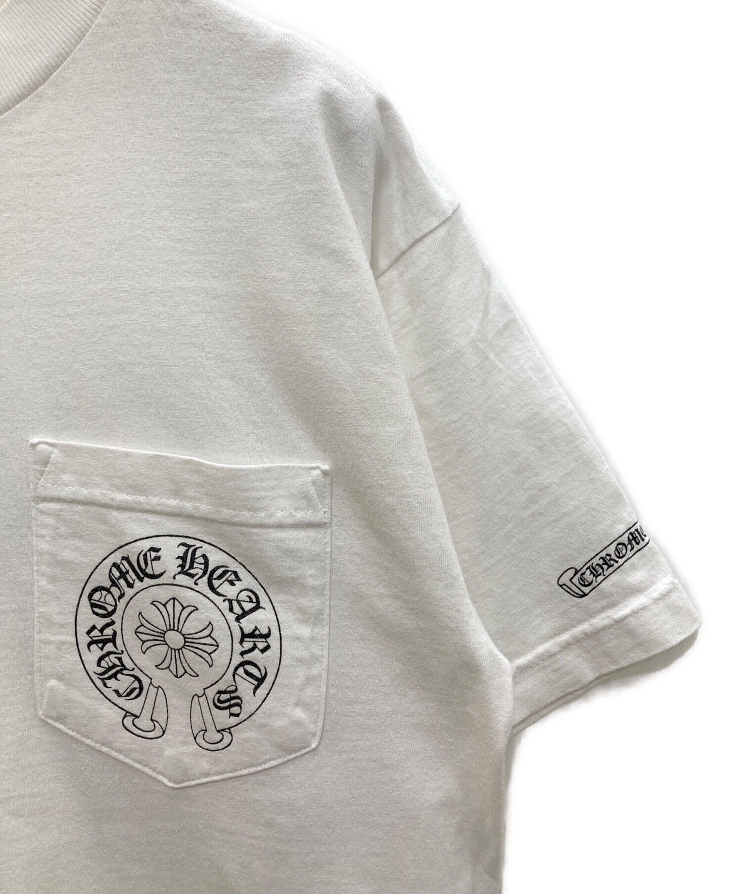 中古・古着通販】CHROME HEARTS (クロムハーツ) バックプリントTシャツ