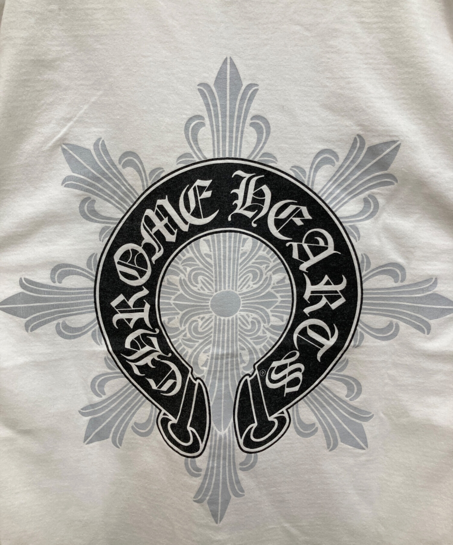 中古・古着通販】CHROME HEARTS (クロムハーツ) バックプリントTシャツ