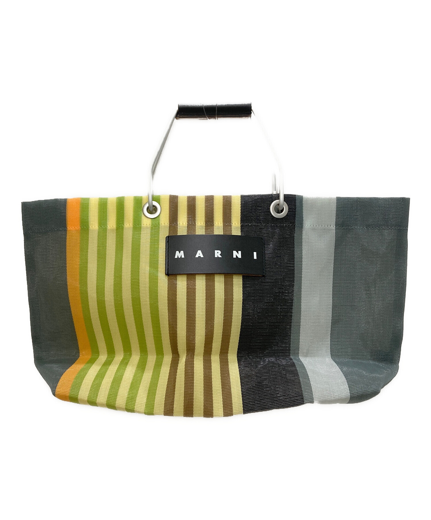 MARNI ミニストライプバッグ MARNI（マルニ） ストライプミニショルダーバッグ 斜め掛け サコッシュ