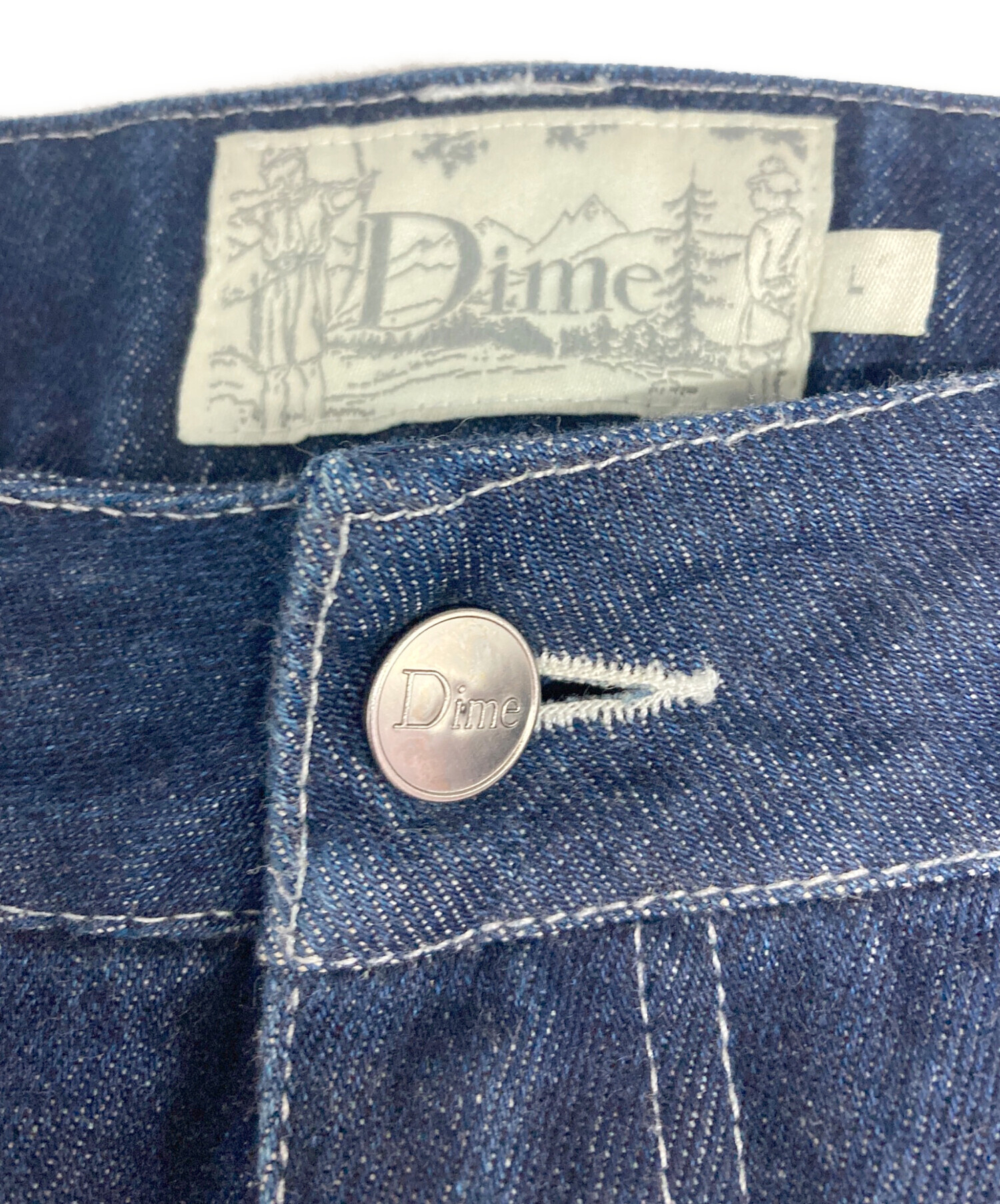 中古・古着通販】Dime (ダイム) DJCO デニムパンツ インディゴ サイズ 