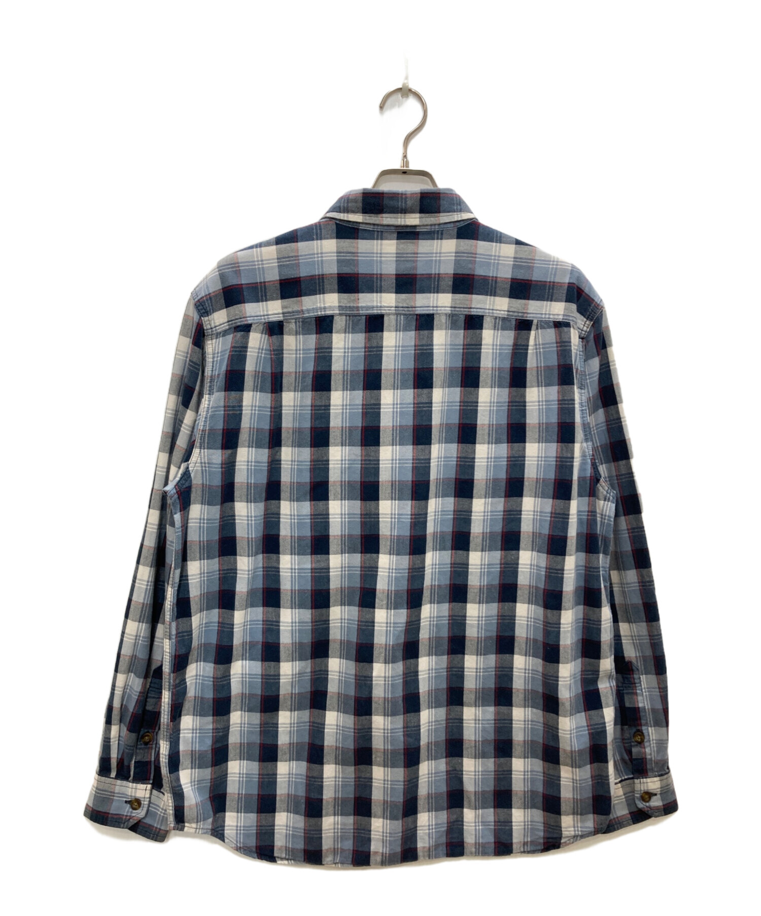 中古・古着通販】CarHartt (カーハート) チェックシャツ ブルー サイズ