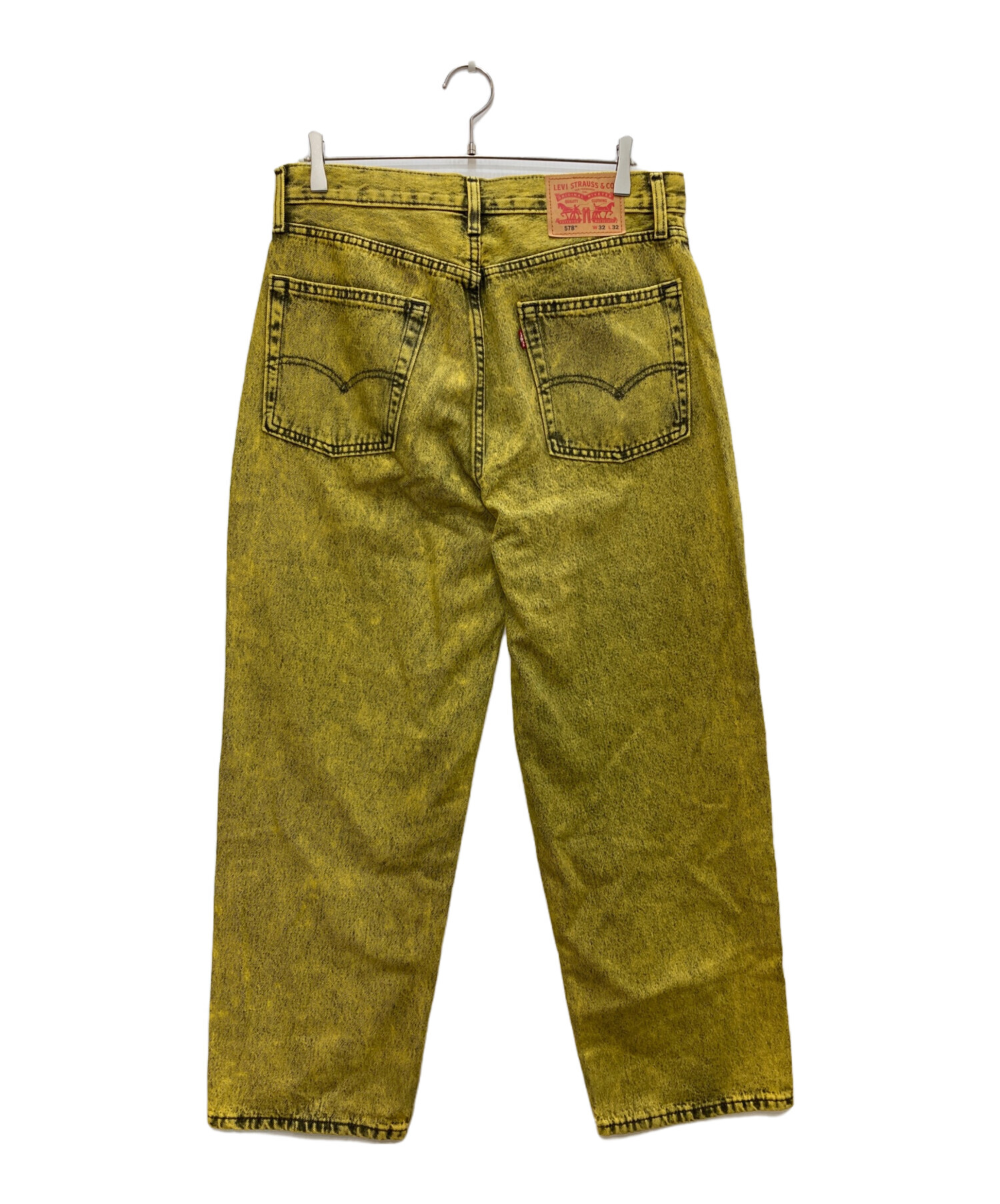and yellow アンドイエロー デニムパンツ メンズ 【古着】【中古】 中古・古着通販】LEVI'S (リーバイス) デニムパンツ イエロー サイズ