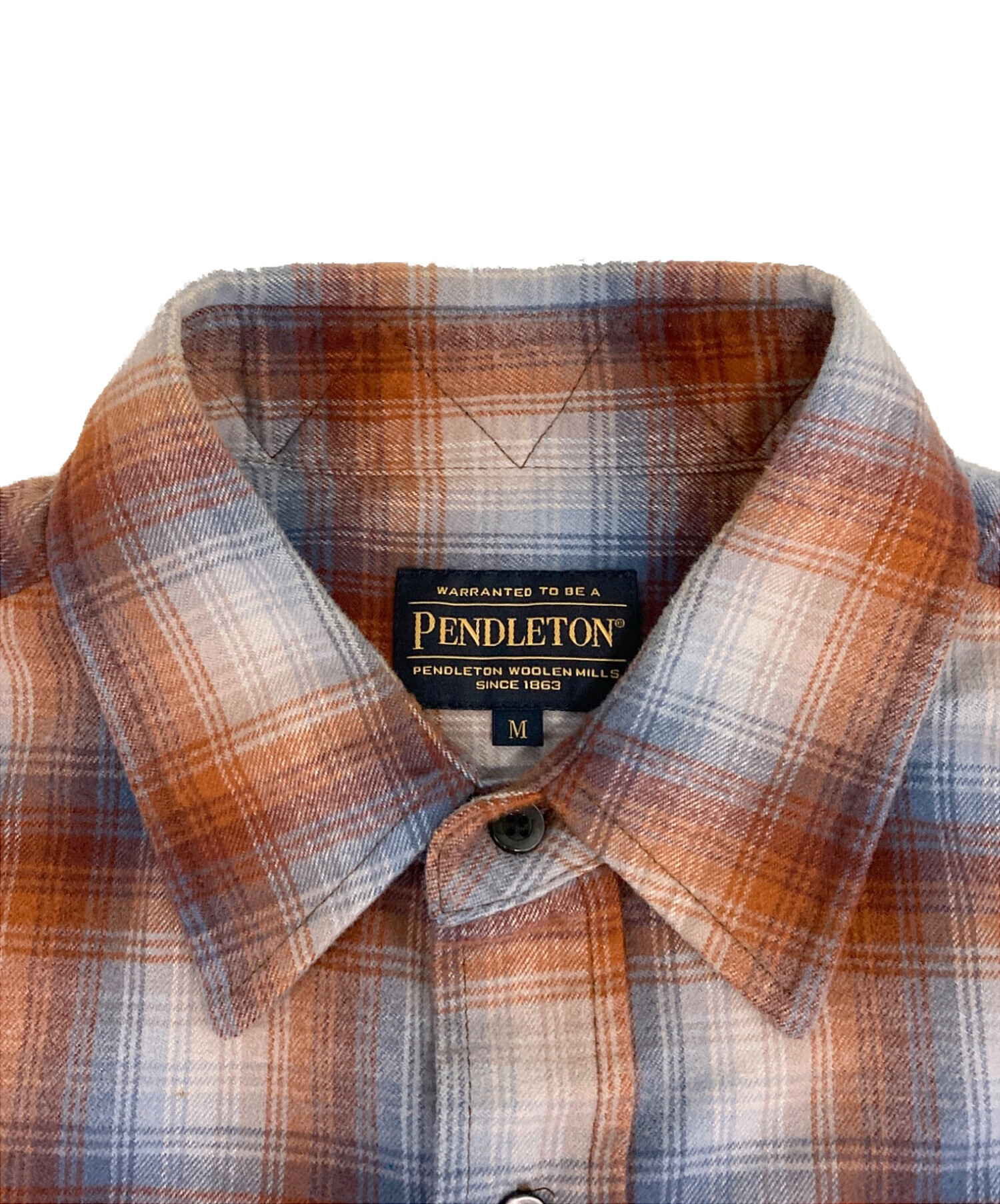中古・古着通販】PENDLETON (ペンドルトン) オンブレチェックシャツ