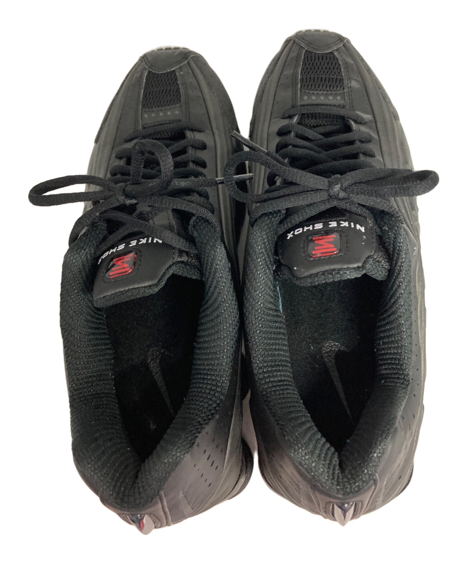 中古・古着通販】NIKE (ナイキ) SHOX R4 ブラック サイズ:27cm 
