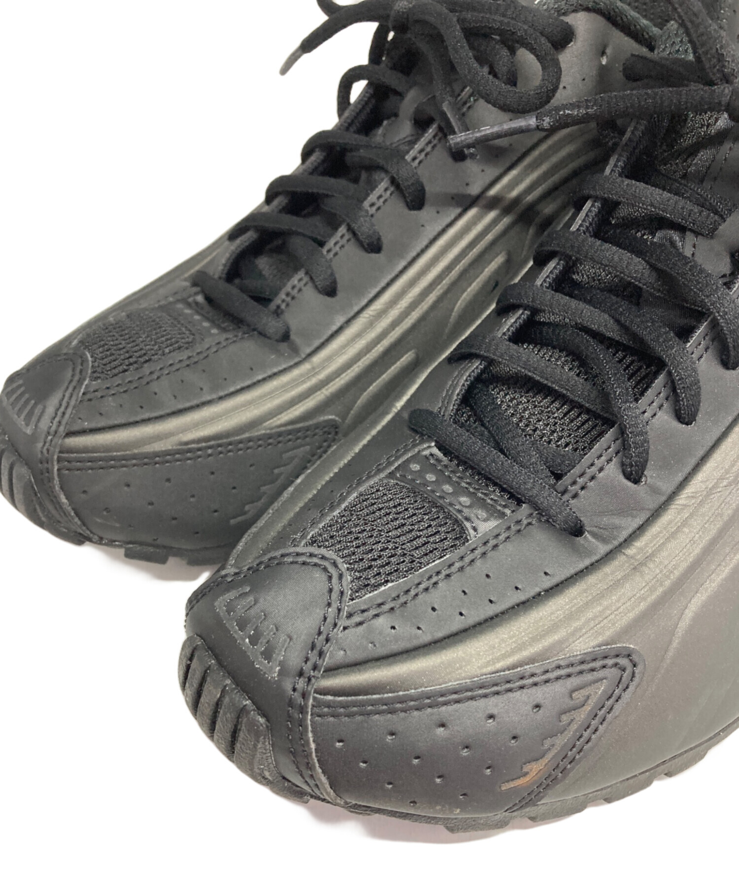 中古・古着通販】NIKE (ナイキ) SHOX R4 ブラック サイズ:27cm 