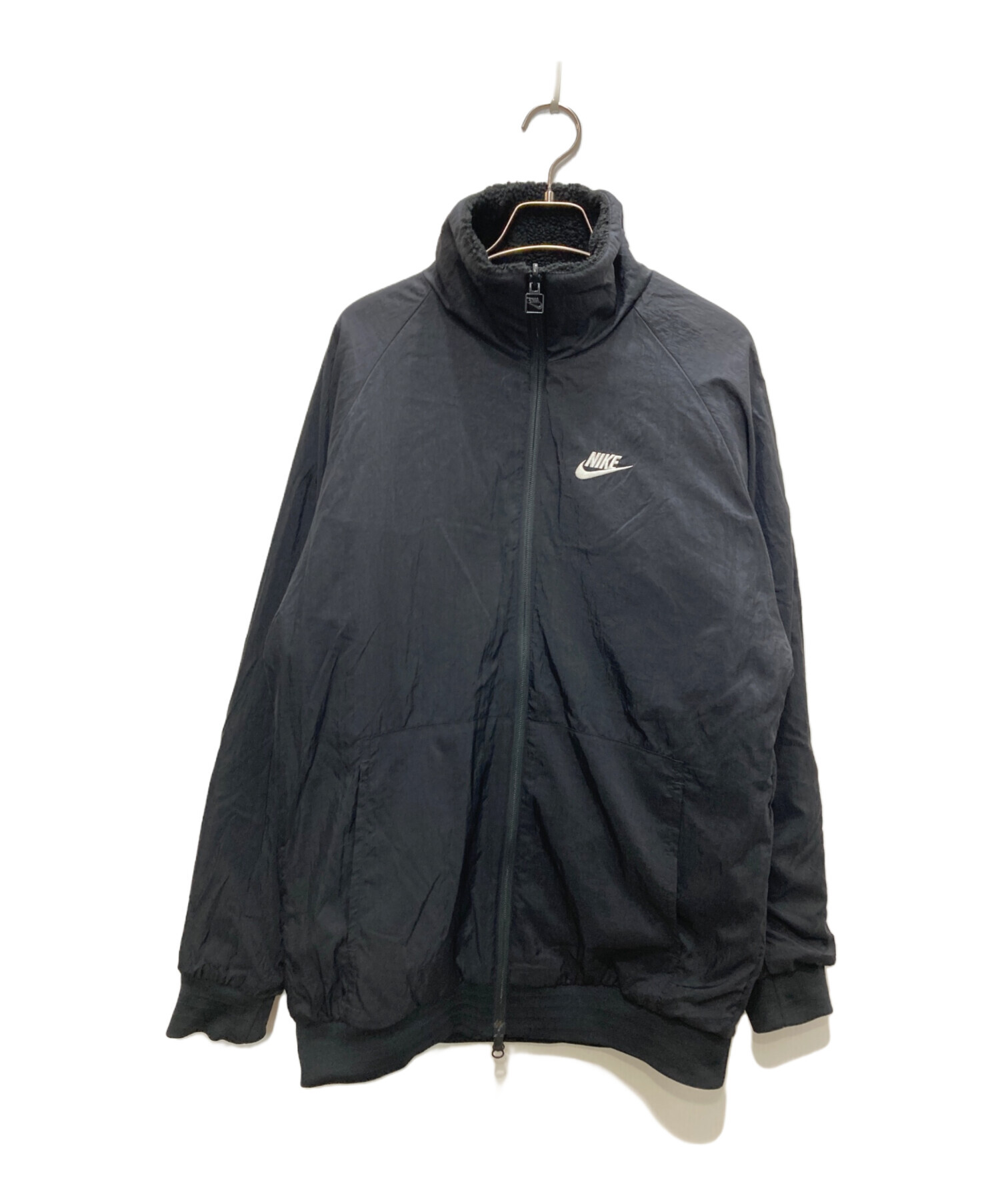 中古・古着通販】NIKE (ナイキ) ボアジャケット ブラック サイズ:M 