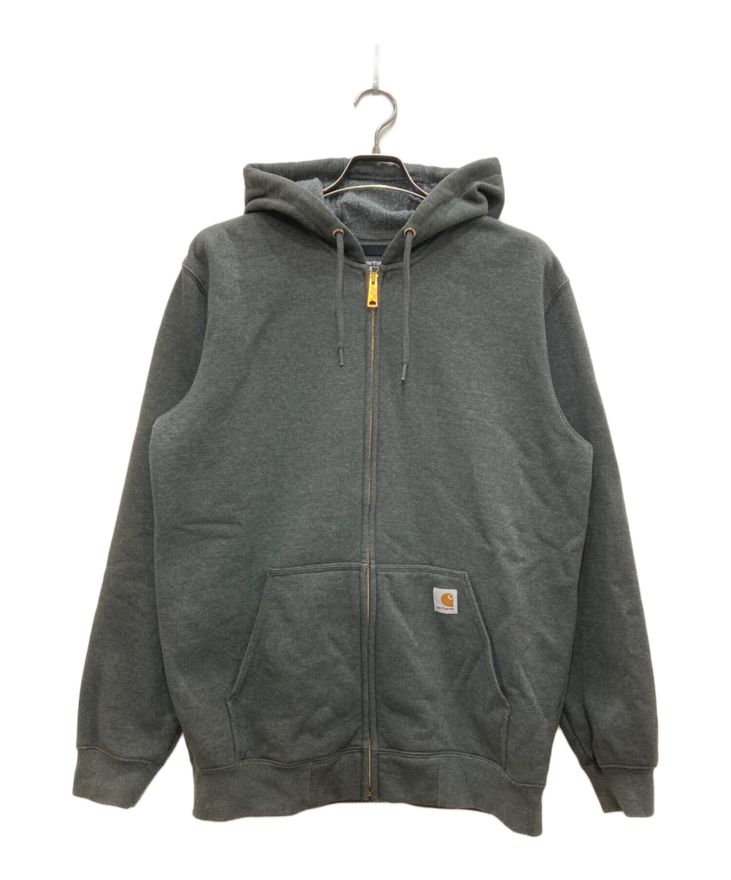 マ*イ様 新品未使用Carhartt グレー ジップアップパーカー 中古・古着通販】CarHartt (カーハート) ジップパーカー グレー サイズ