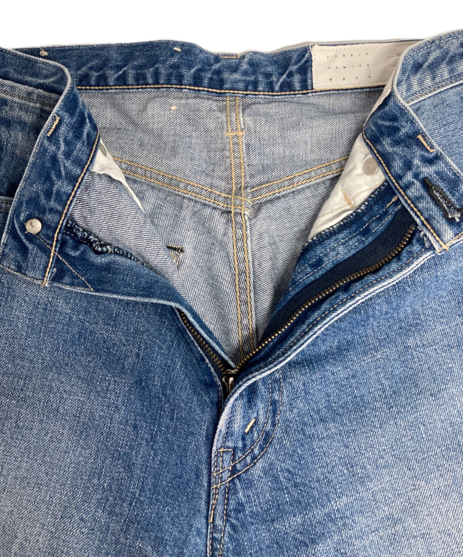 中古・古着通販】KURO (クロ) デニムパンツ インディゴ サイズ:27