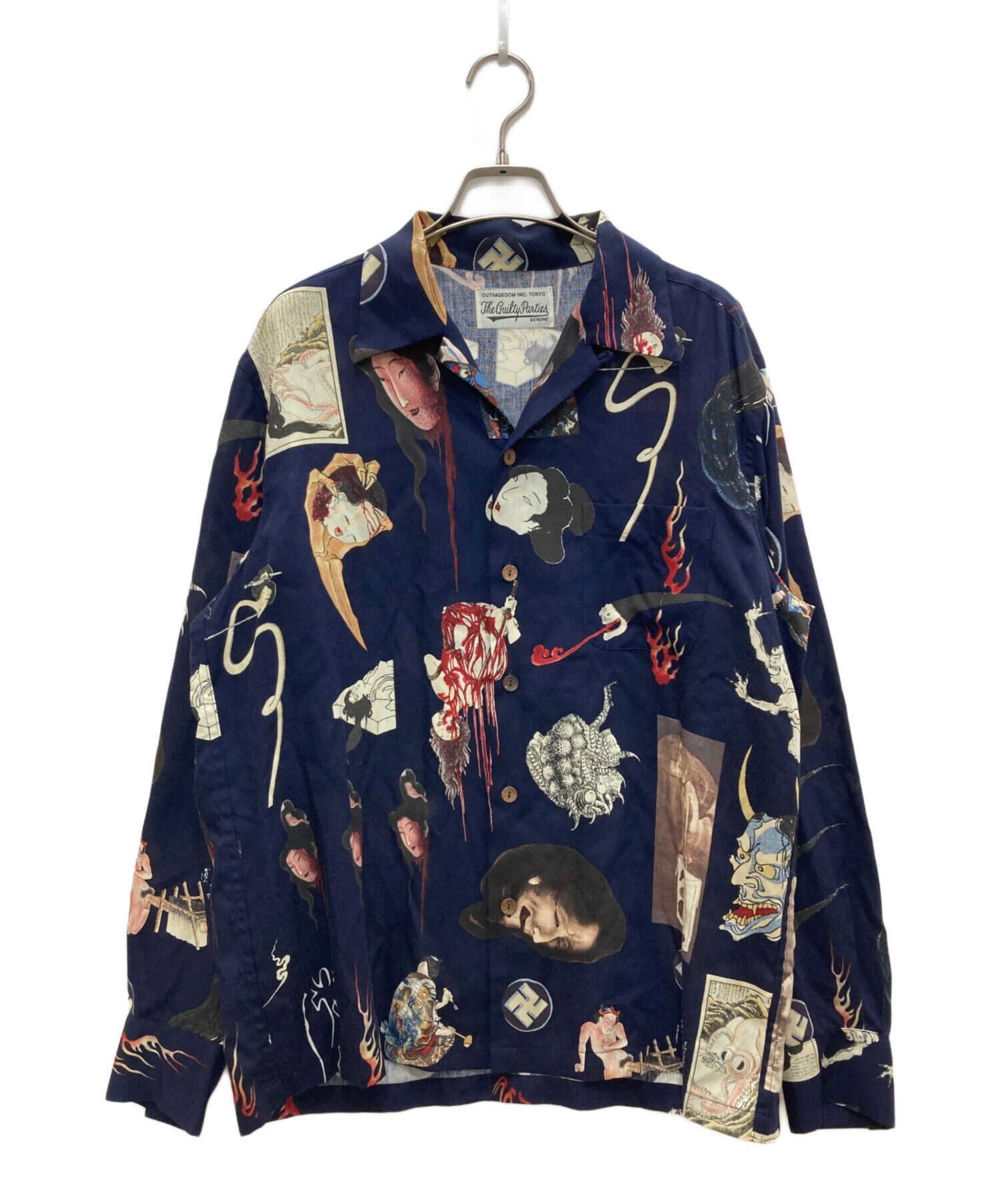 中古・古着通販】WACKO MARIA (ワコマリア) HAWAIIAN SHIRT L/S (TYPE 中古・古着通販】WACKO MARIA (ワコマリア) HAWAIIAN SHIRT L/S (TYPE
