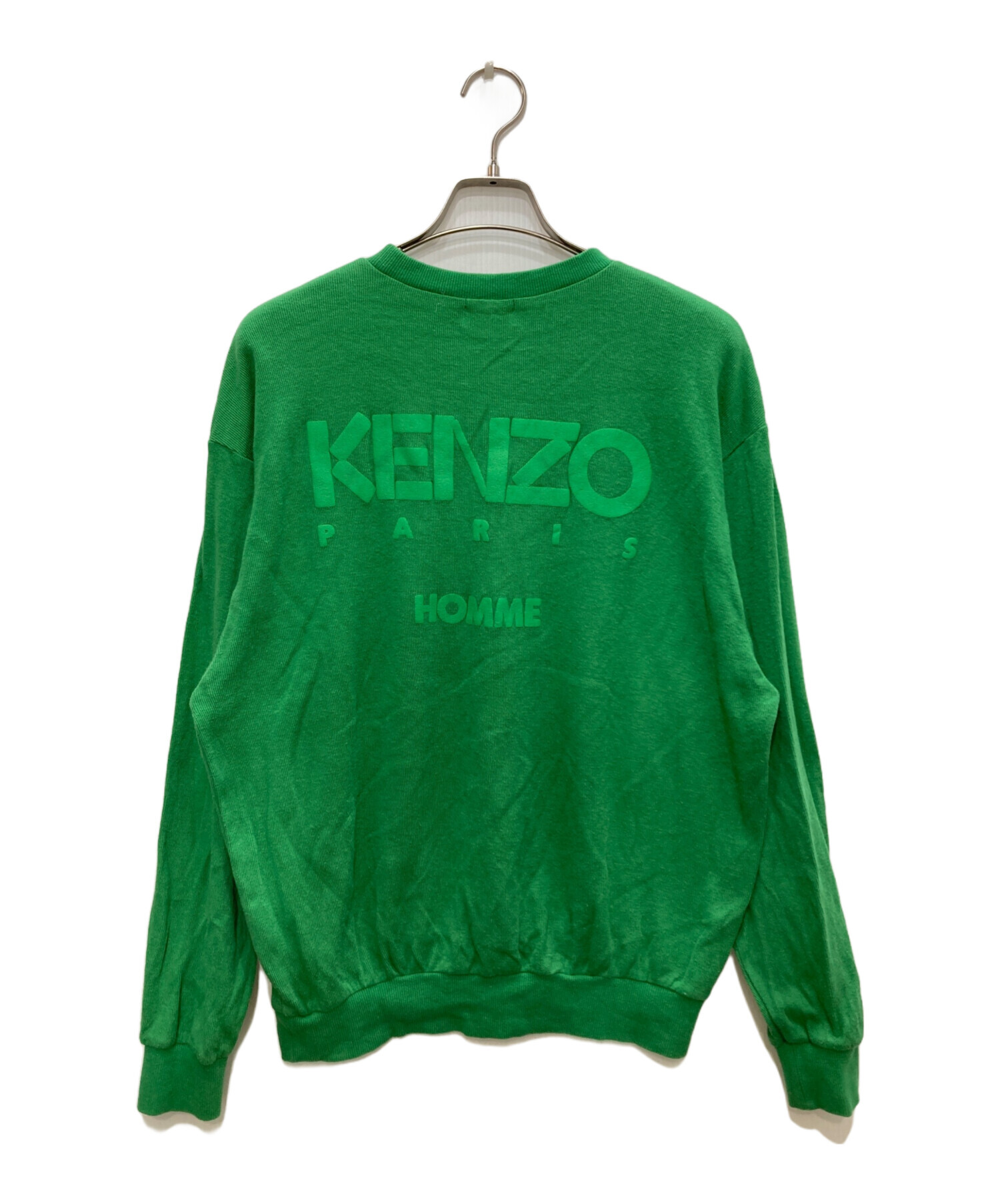 【中古】KENZO | ケンゾー 長袖ニット F661TO647823 ネイビー サイズ：S【尾張小牧店】 中古・古着通販】KENZO (ケンゾー) 長袖ニット グリーン サイズ:F