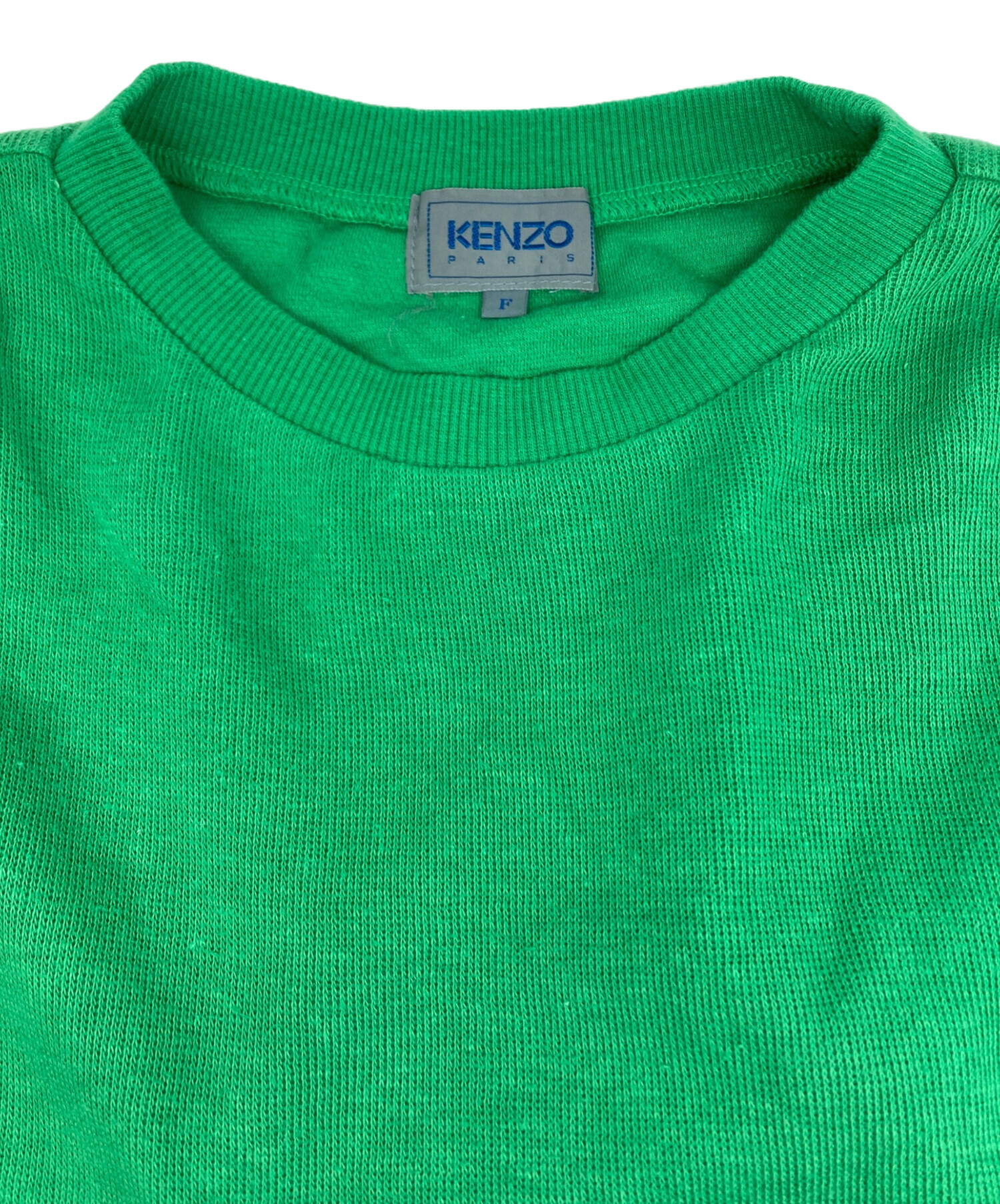 【中古】KENZO | ケンゾー 長袖ニット F661TO647823 ネイビー サイズ：S【尾張小牧店】 中古・古着通販】KENZO (ケンゾー) 長袖ニット グリーン サイズ:F