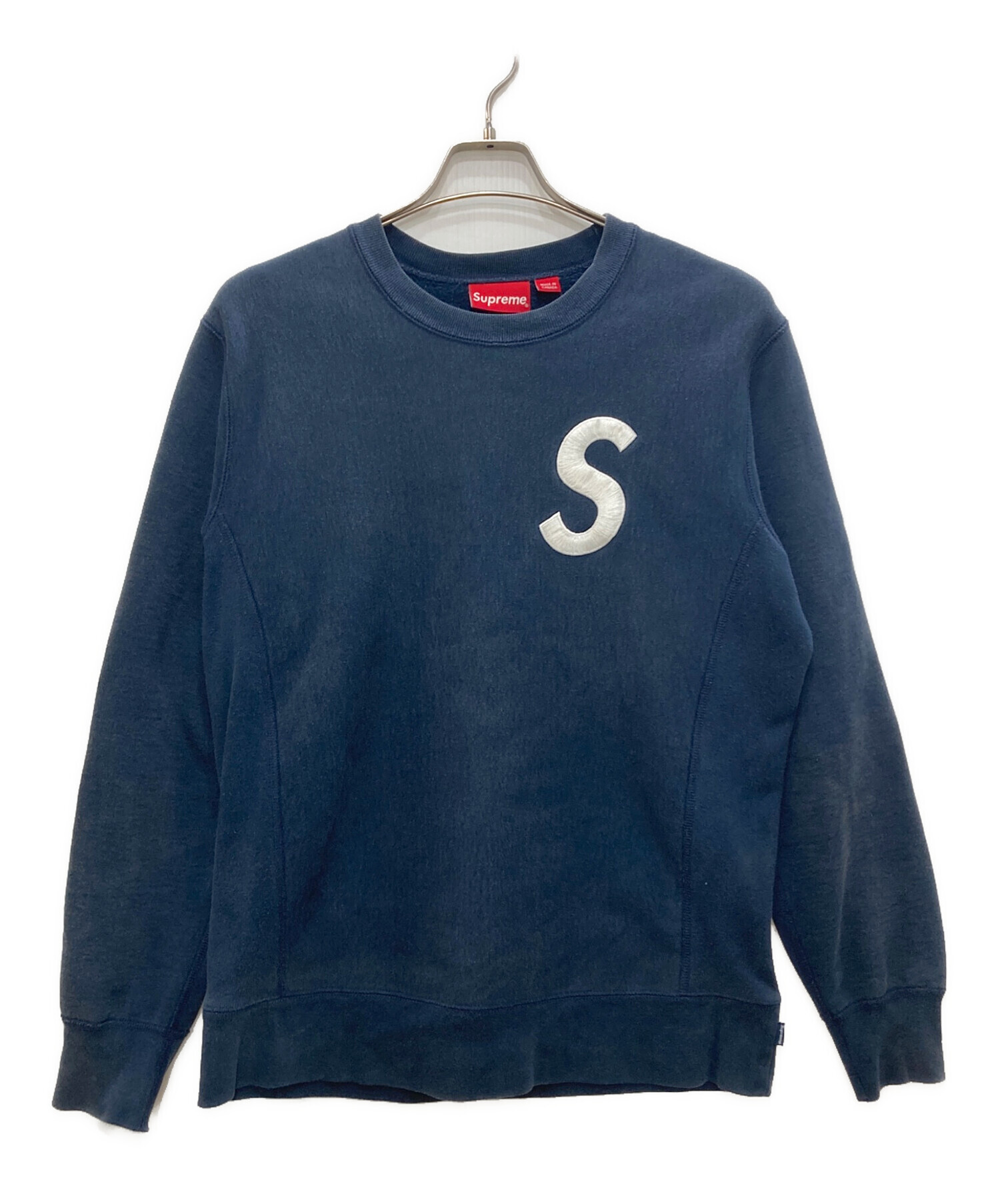 中古・古着通販】Supreme (シュプリーム) S Logo Crewneck ネイビー 