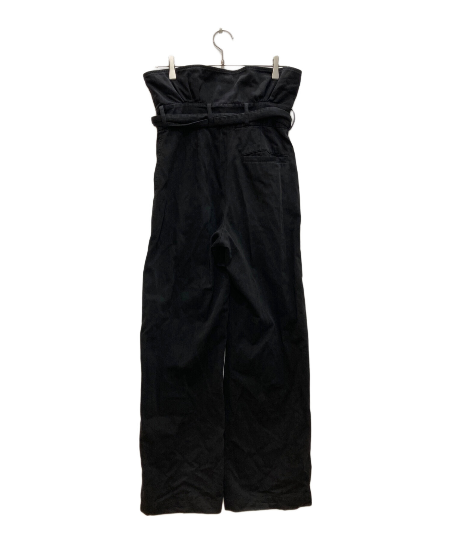 ドリスヴァンノッテン オーバーオール Black DRIES VAN NOTEN ドリス 